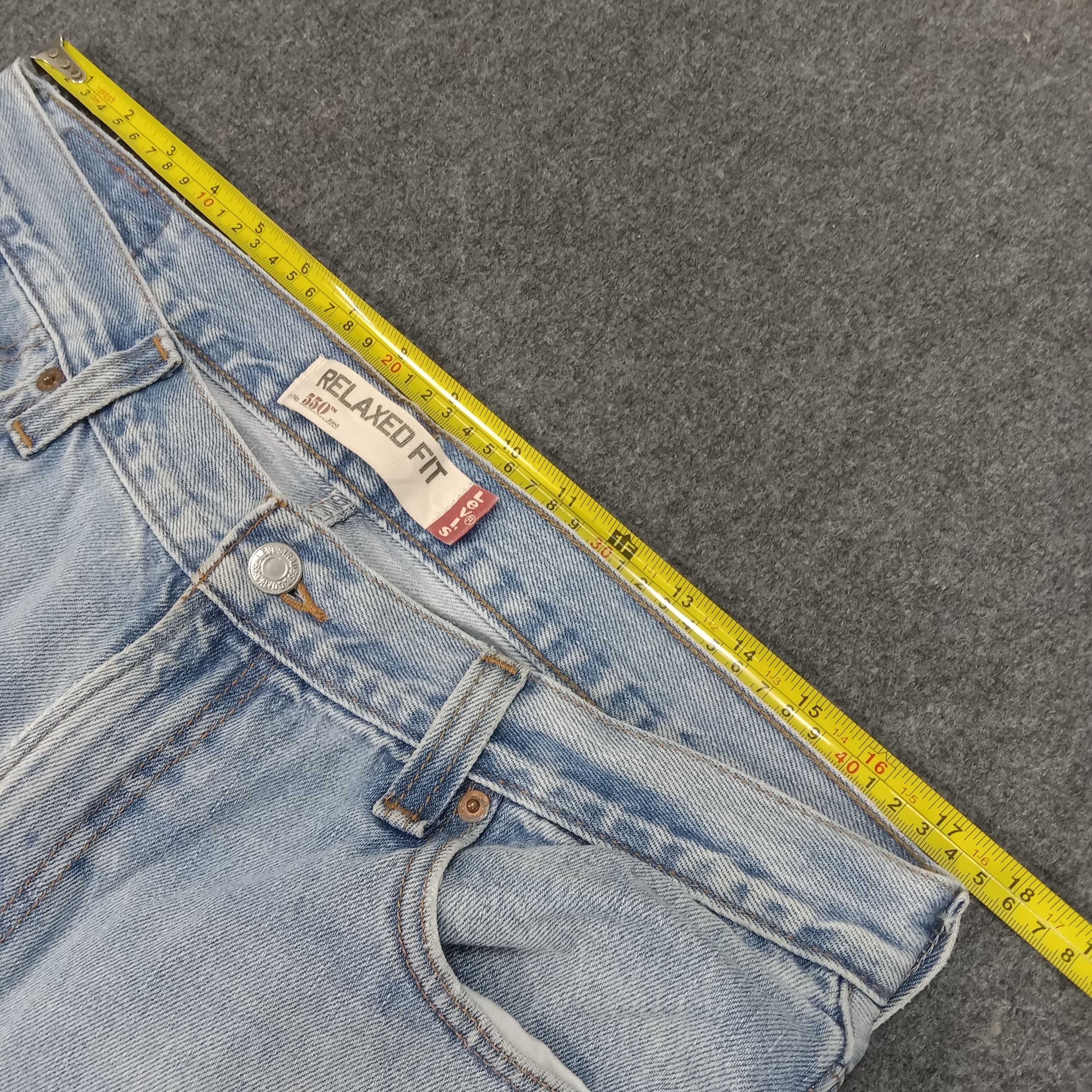 Levi's × Vintage Levi's 550 American Distressed Denim Jeans Size US 35 - 9 Thumbnail