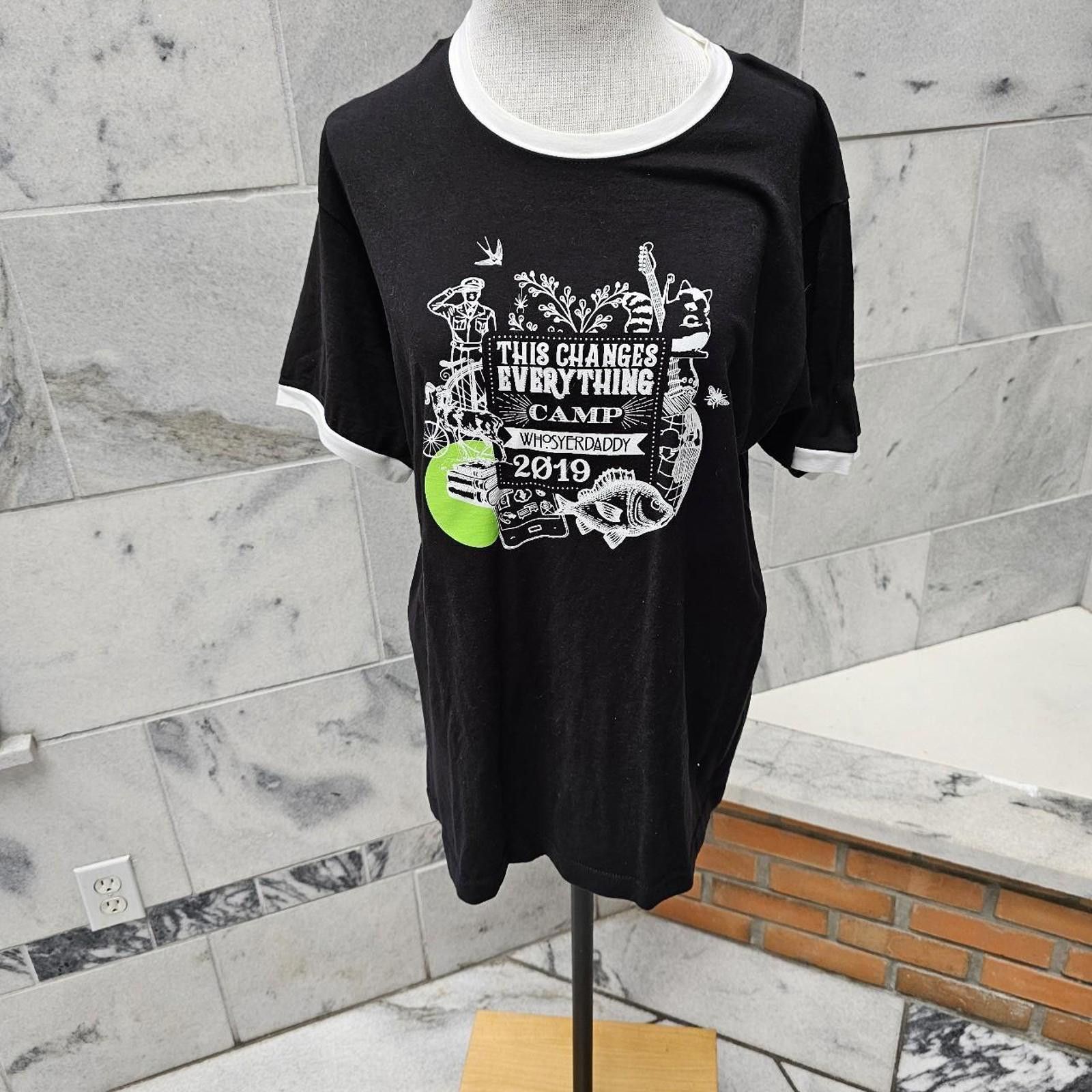 Tultex Tultex Camp T-shirt Size US L / EU 52-54 / 3 - 3 Thumbnail