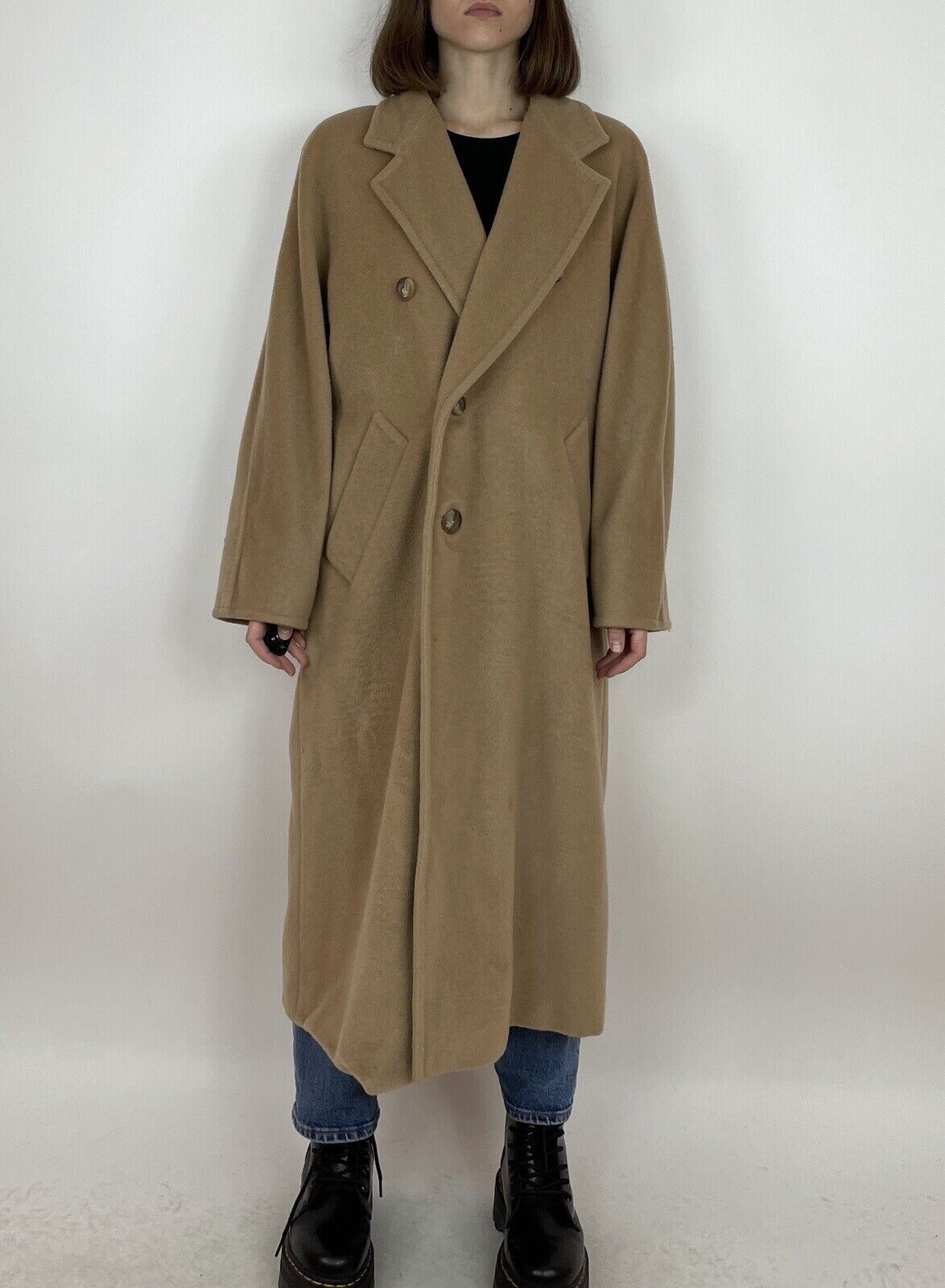 Max Mara Vintage Max Mara Iconic Camel Coat Double Breasted Cashmere Size S / US 4 / IT 40 - 3 Thumbnail