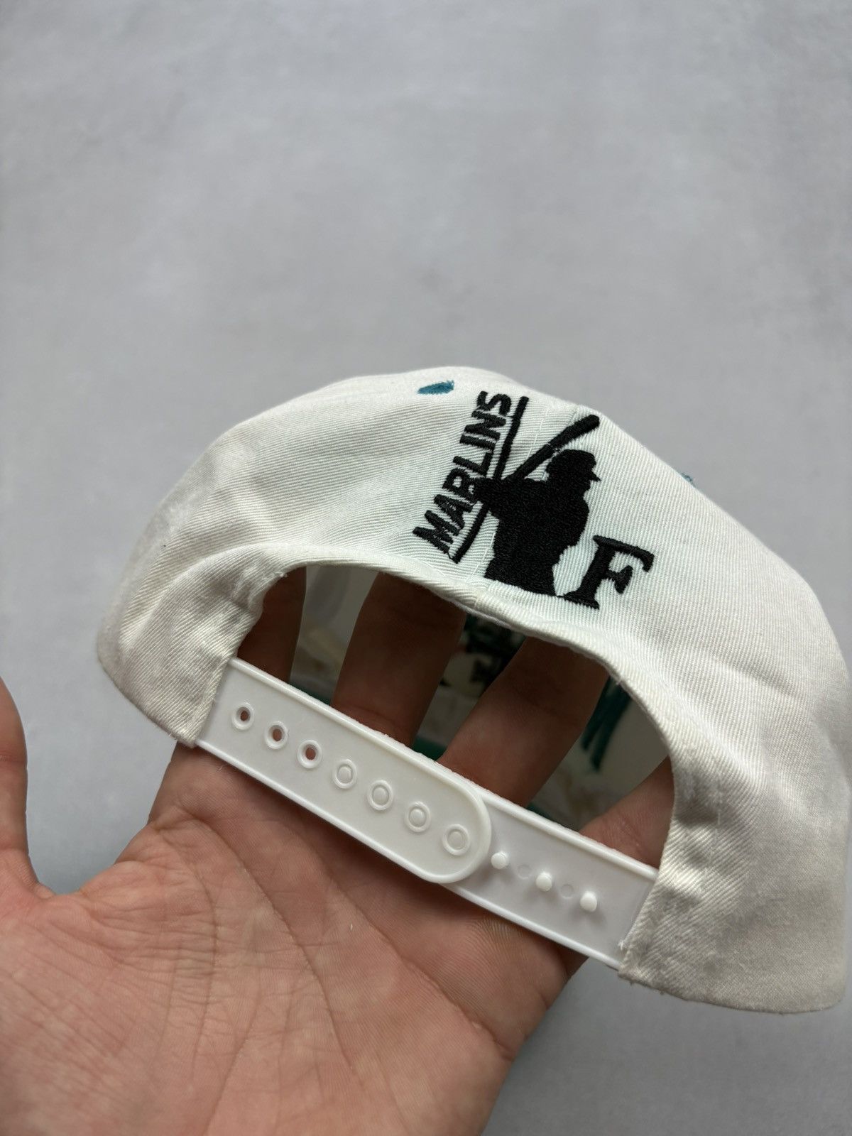 MLB Vintage Florida Marlins MLB Cap 90s Inter Cap USA Baseball Size ONE SIZE - 4 Thumbnail