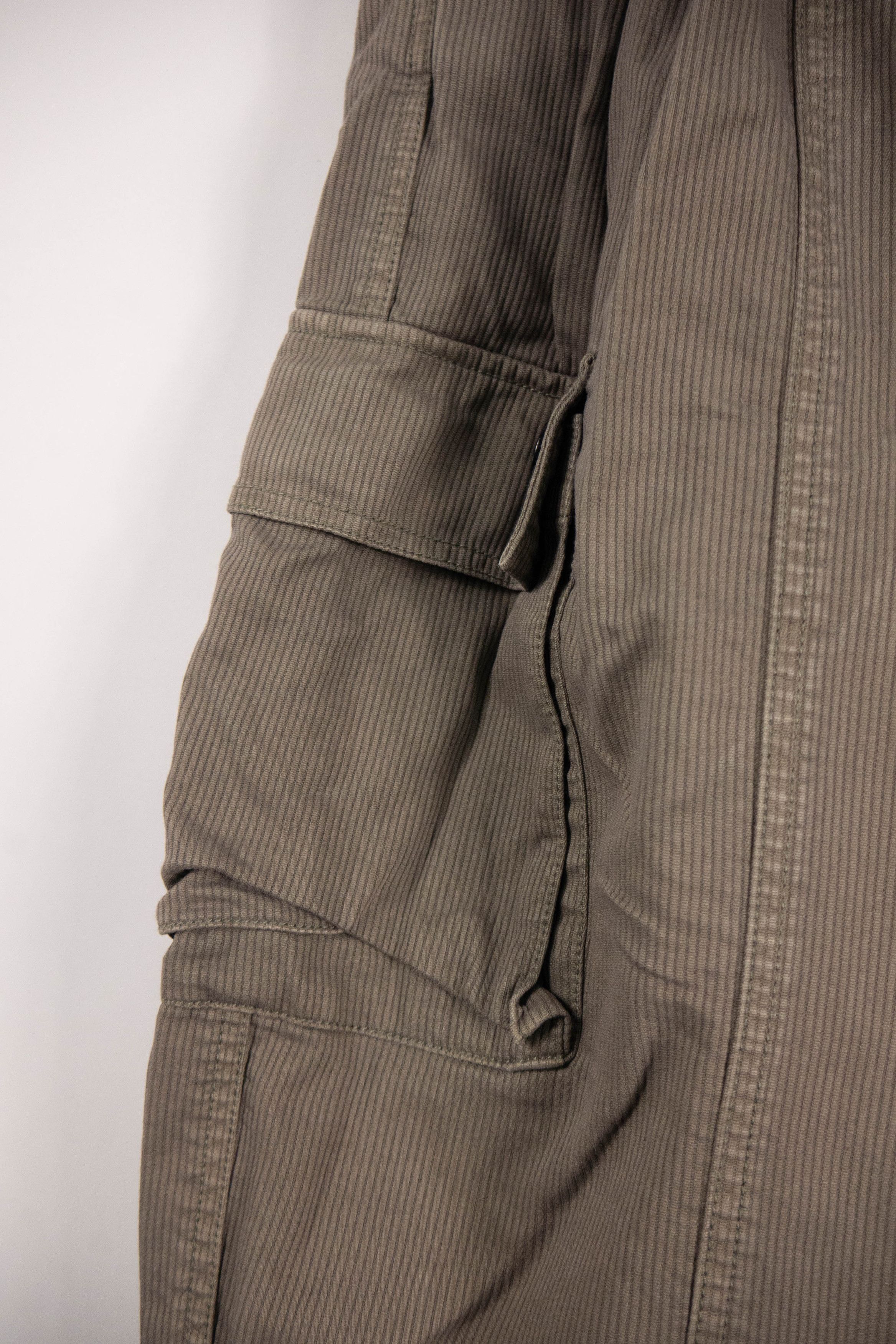 Diesel × Vintage Diesel capri pants Y2K aesthetic corduroy streetwear Size 26" / US 2 / IT 38 - 5 Thumbnail