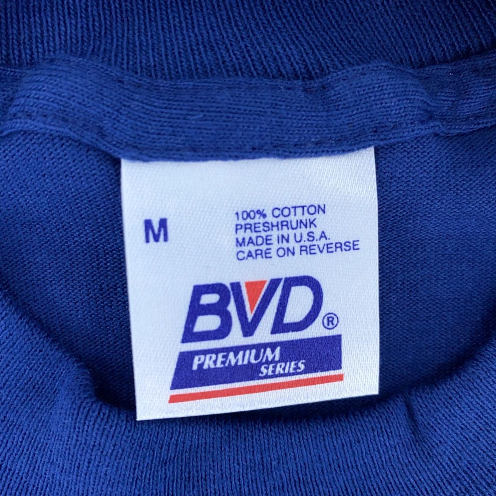 Vintage VINTAGE BVD Pocket Shirt Mens M Blue Crewneck Made In USA Classic T-Shirt Size US M / EU 48-50 / 2 - 7 Thumbnail