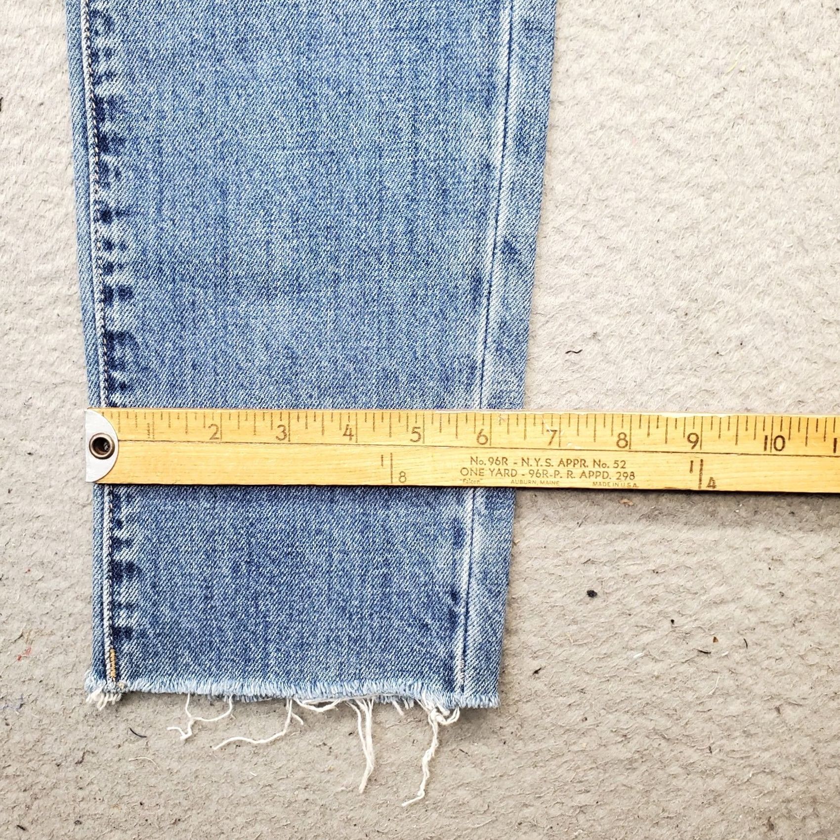 Vintage BLANKNYC The Madison Crop Jeans Womens 25 Blue Denim High-Rise Crop Jeans Womens Size 25 Blue Denim 90s Outdoor Mens Womens Size 42" / US 20 - 5 Thumbnail