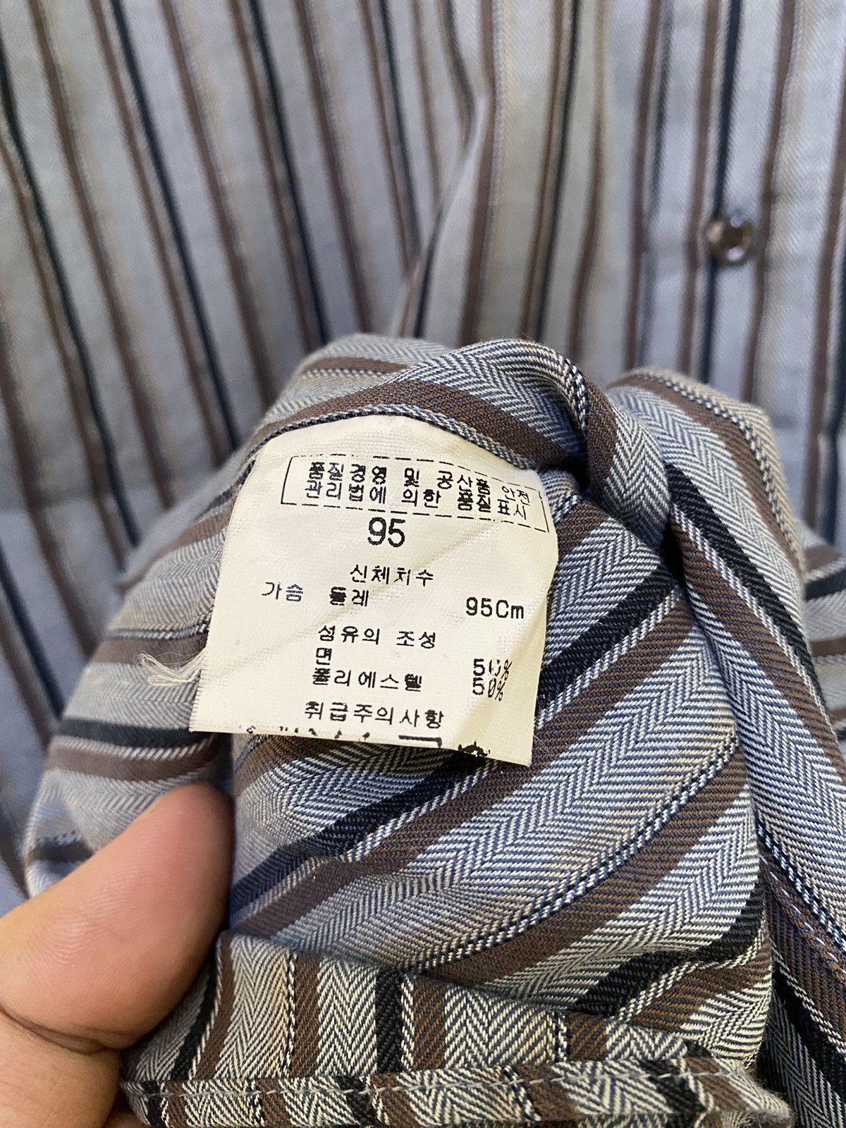 Balenciaga Vintage balenciaga BB double stripes button up shirt Size US L / EU 52-54 / 3 - 8 Thumbnail