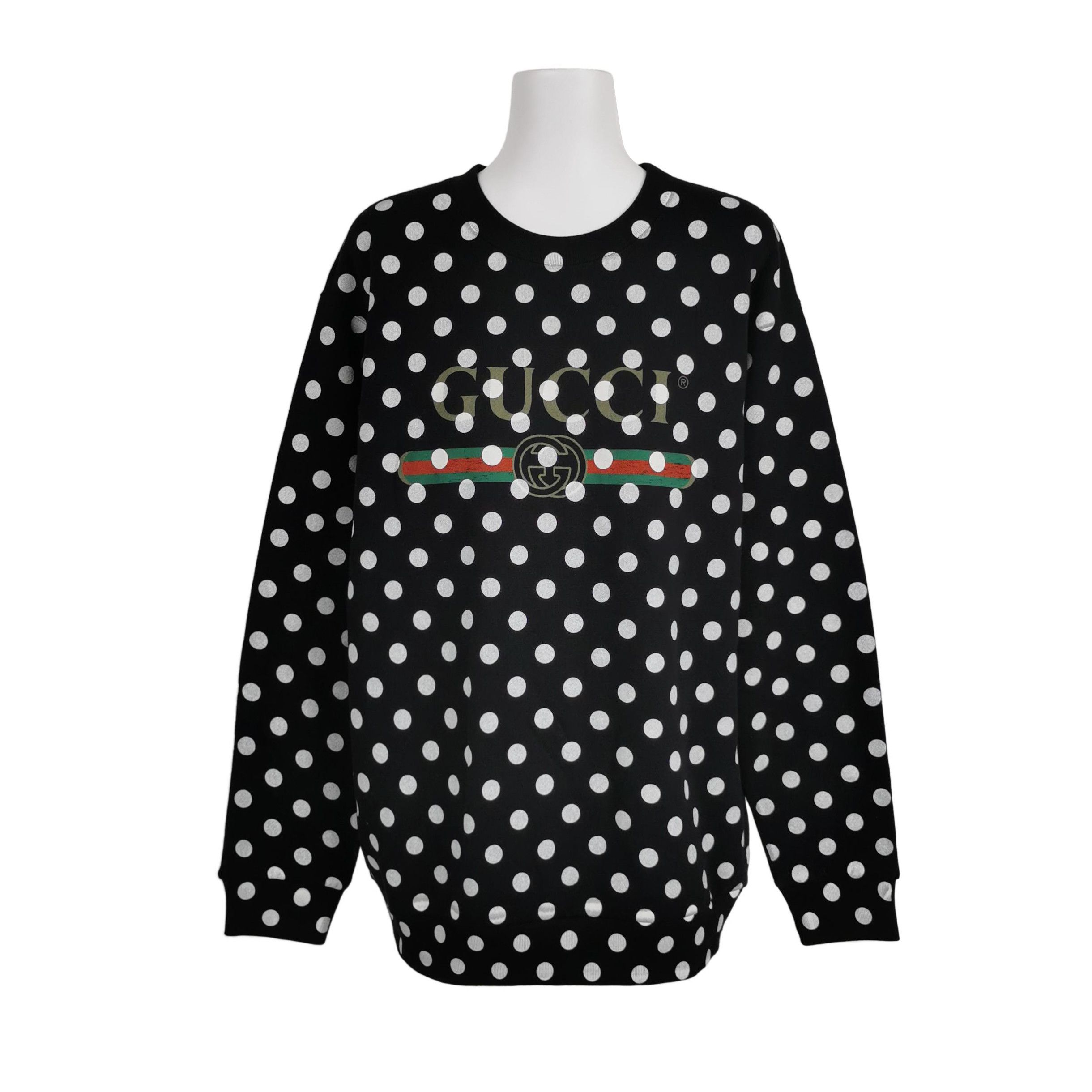 Gucci Gucci Polka Dot Sweatshirt Size S Size US S / EU 44-46 / 1 - 1 Thumbnail