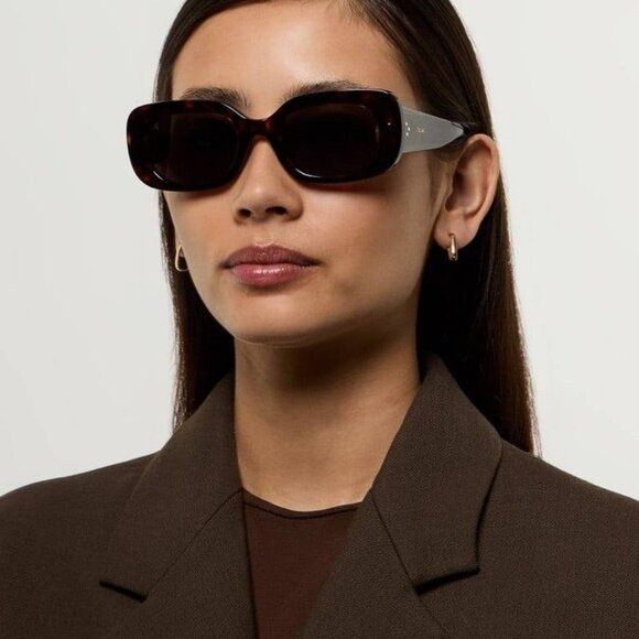 Celine 🕶️ New Celine CL40287U 01A Sunglasses - Shiny Black Frame Size ONE SIZE - 4 Thumbnail