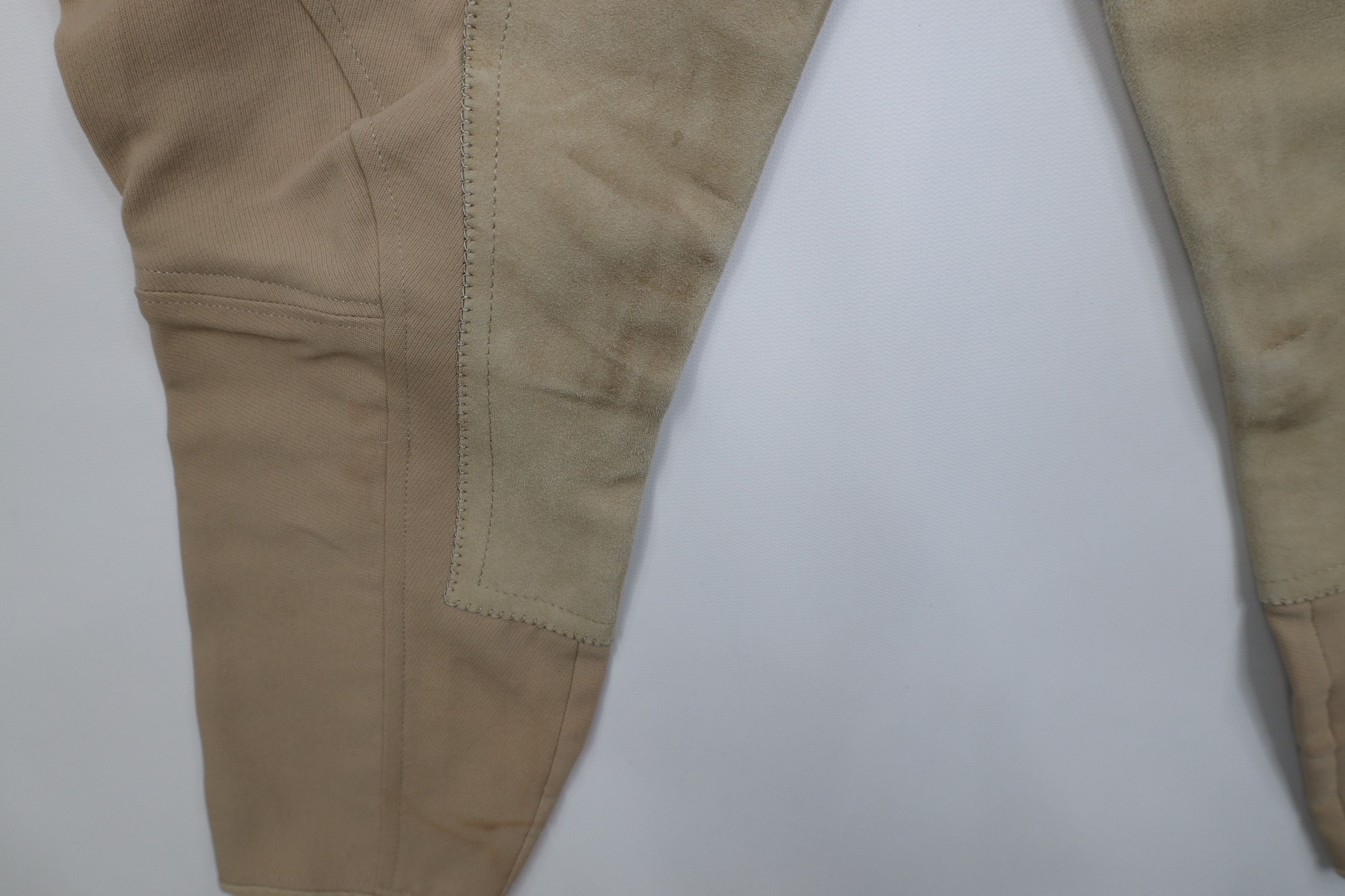 Vintage Vintage 50s Blend Suede Leather Horse Riding Pants Breeches Size US 30 / EU 46 - 6 Thumbnail