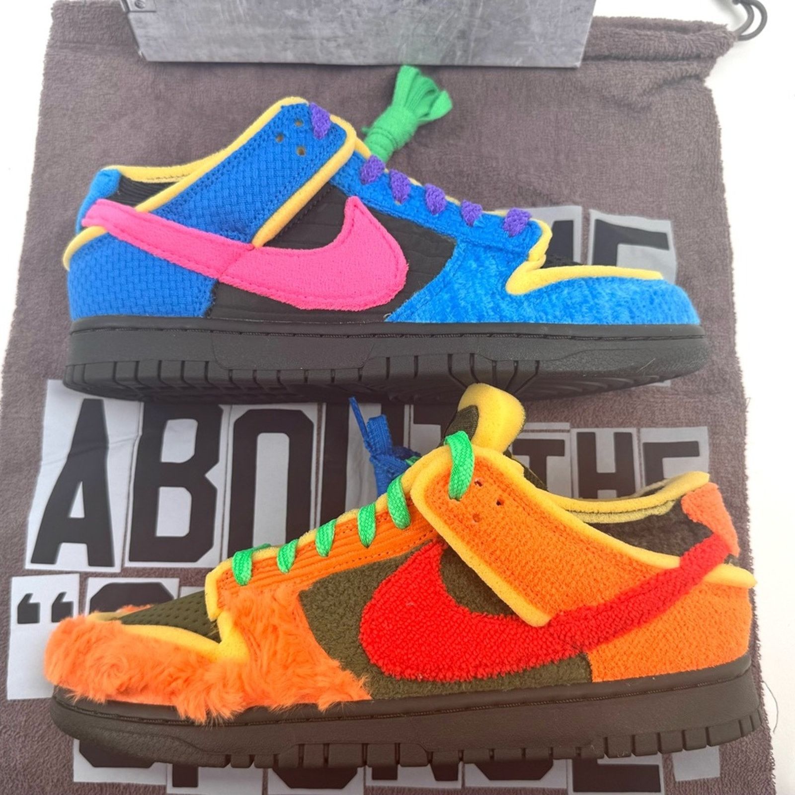 Nike NIKE CPFM SWAMP SPONGE DUNKPHOTO BLUE/DIGITAL PINK M 8.5 Size US 8.5 / EU 41-42 - 1 Thumbnail