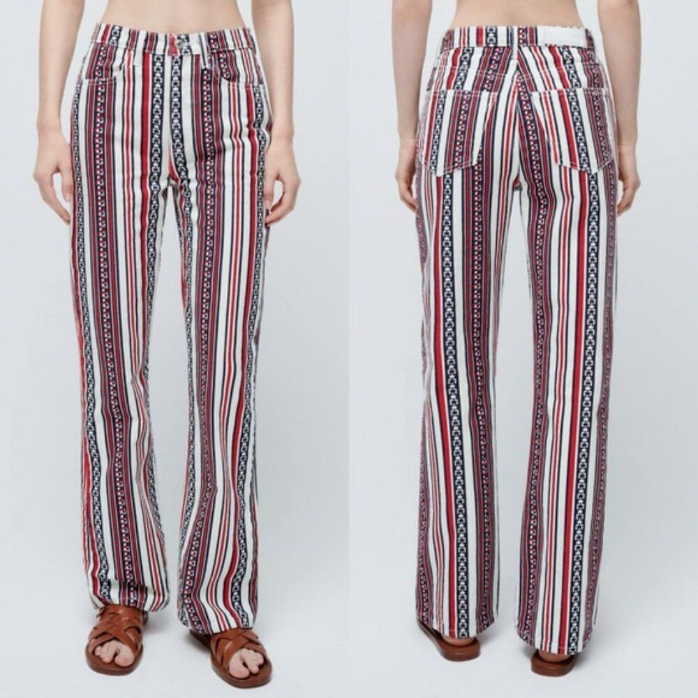 NWT New $395 Re/Done Ford 70s Bootcut High Rise Waist Star