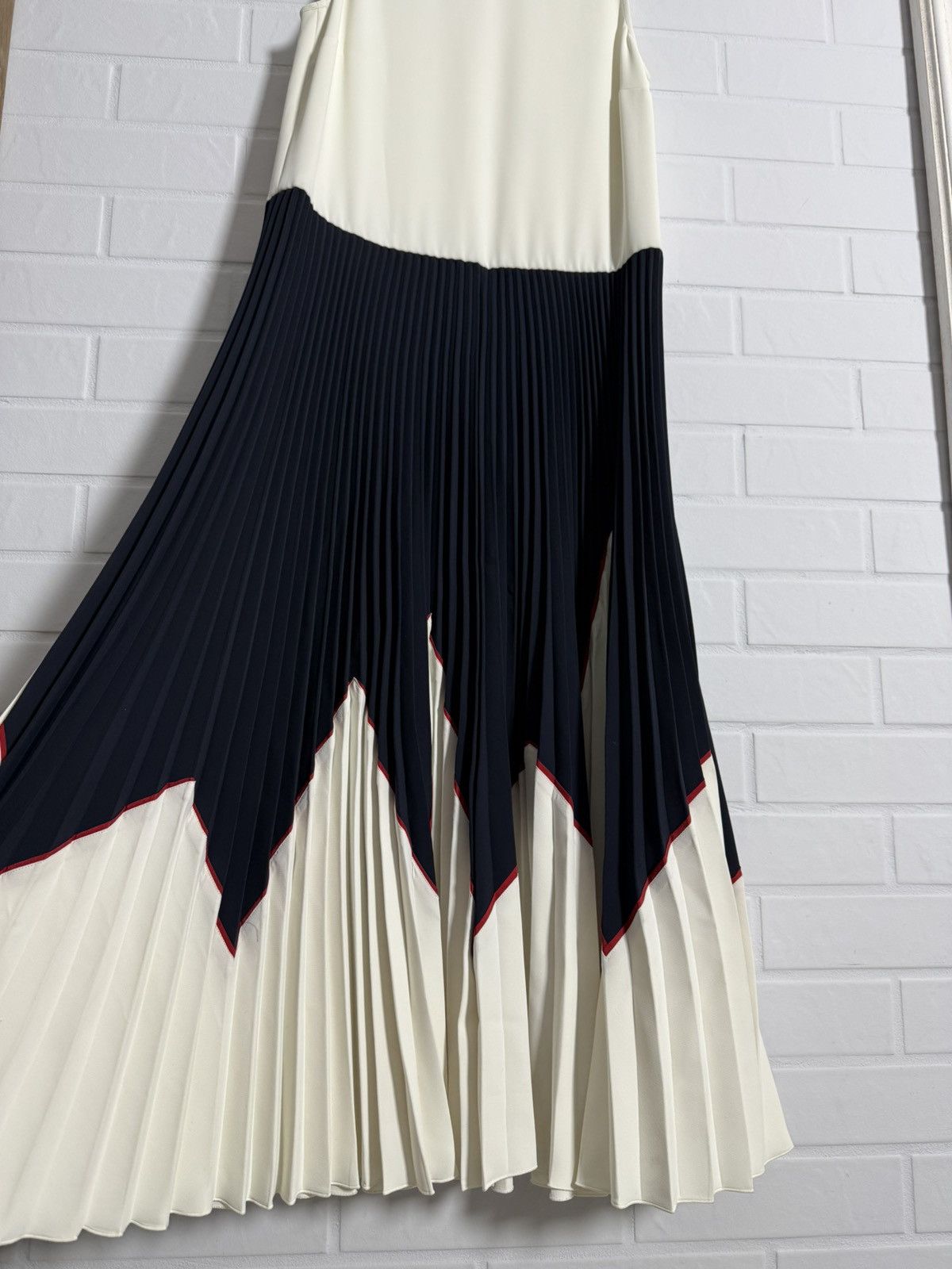 RED Valentino Red Valentino Women's Long Dress White\Blue Size 40 XS Size S / US 4 / IT 40 - 2 Thumbnail