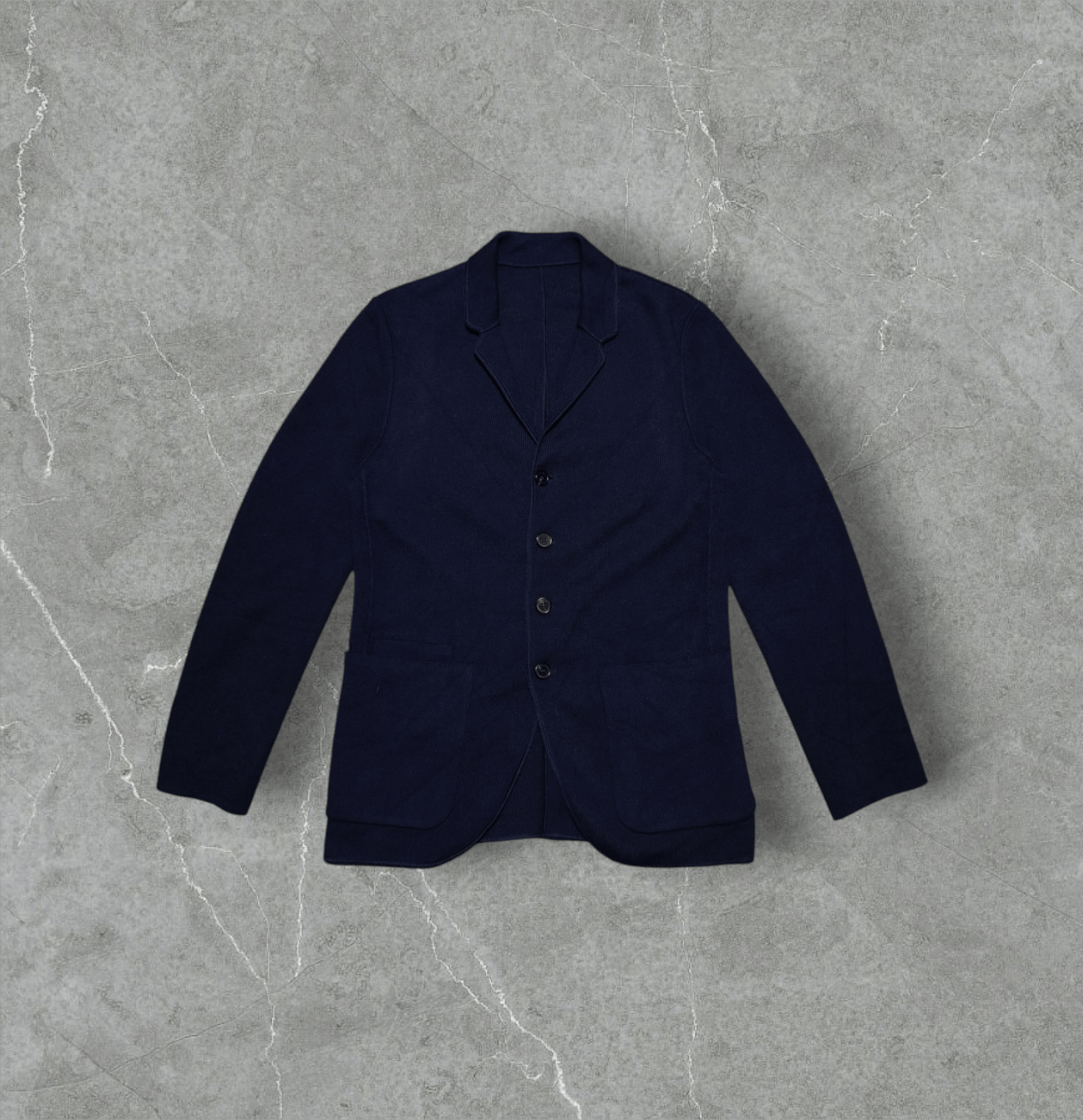 Neil Barrett Niel Barrett Wool Knitted Blazer Jacket Size US L / EU 52-54 / 3 - 1 Thumbnail