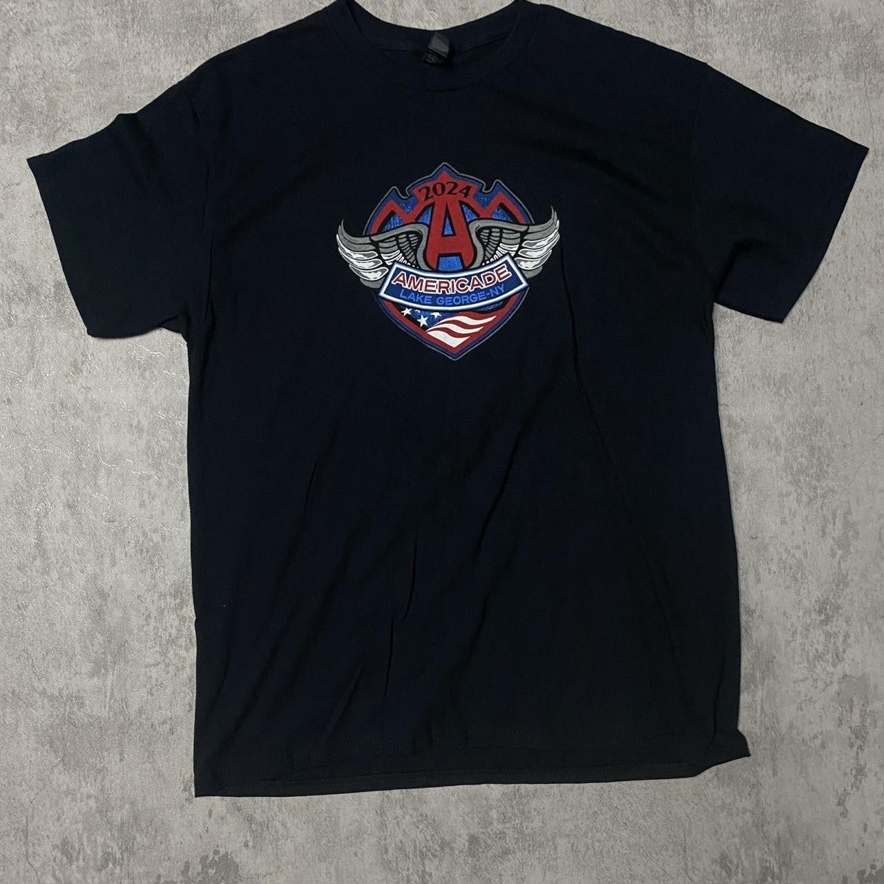 Gildan 2024 American Lake George T-shirt #LakeGeorge Size US L / EU 52-54 / 3 - 1 Thumbnail