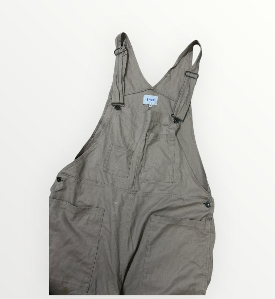 Japanese Brand Spoc Overall Double knee streetwear Baggy Design Size US 41 - 5 Thumbnail