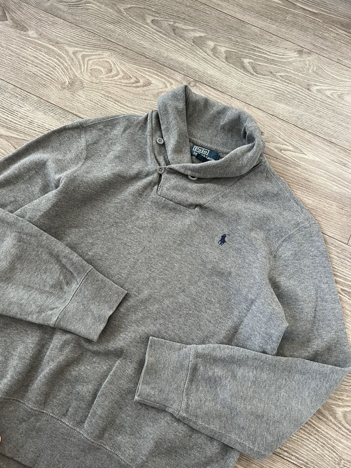 Vintage ‼️VINTAGE POLO RALPH LAUREN Knited HIGH NECK Oldmoney Sweater Size US L / EU 52-54 / 3 - 19 Thumbnail