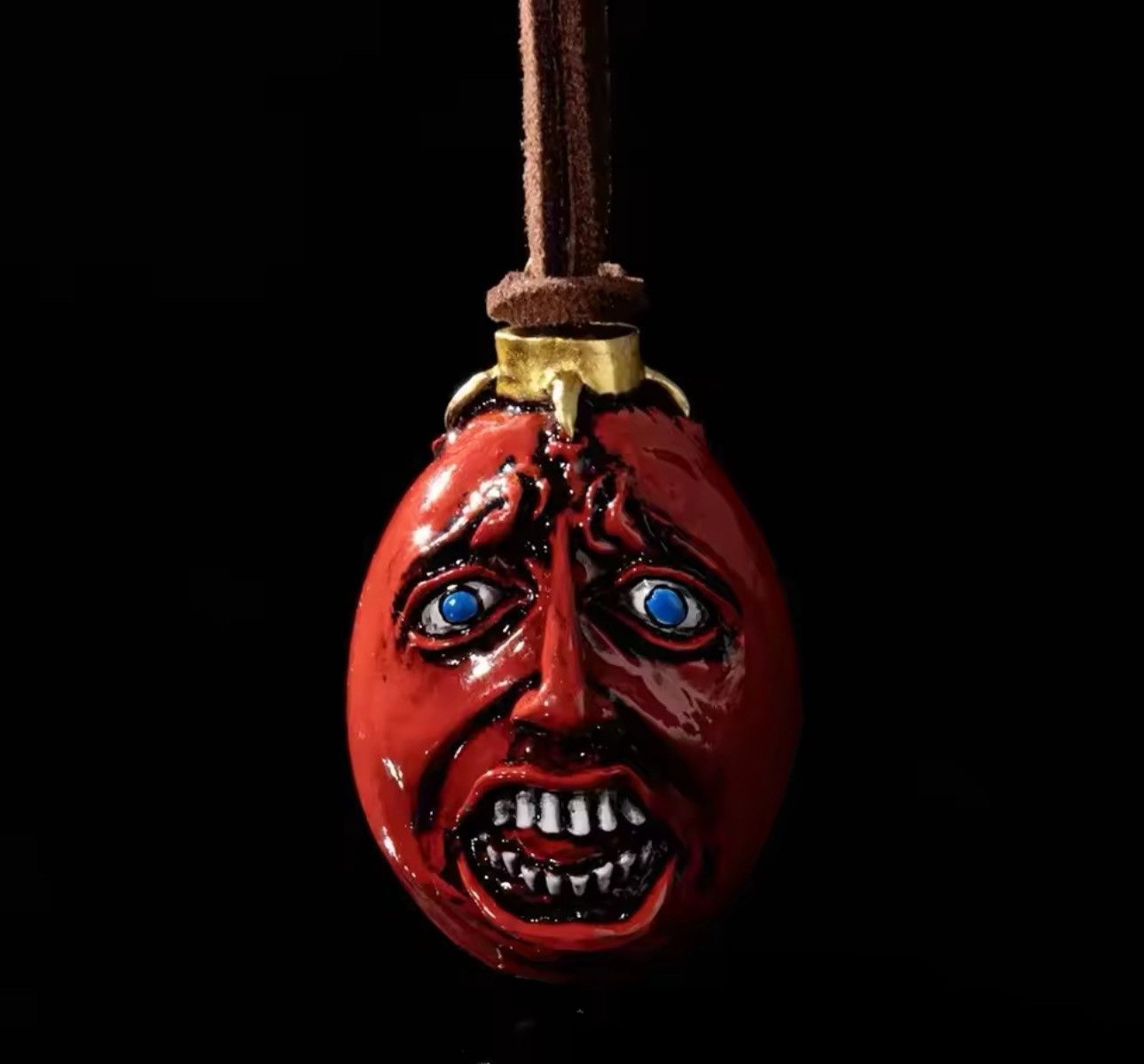 Jewelry Gothic Behelit Egg Of King Necklace Size ONE SIZE - 1 Thumbnail