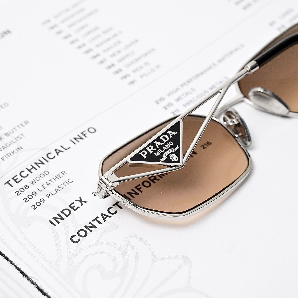 Prada PRADA 0PR A51S SUNGLASSES Size ONE SIZE - 10 Thumbnail