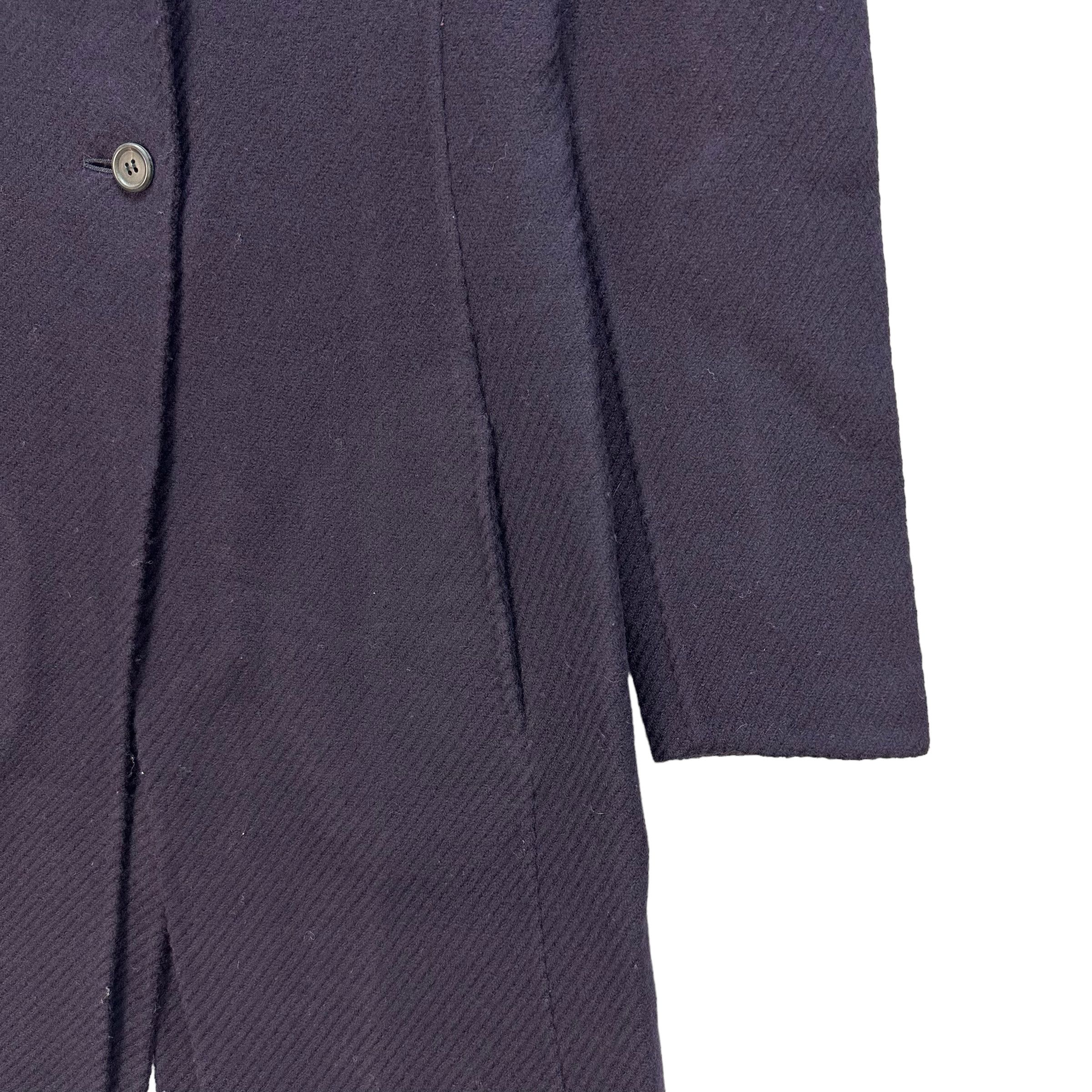 Prada PRADA MILANO PURPLE WOOL COAT #7781-171 Size S / US 4 / IT 40 - 6 Thumbnail