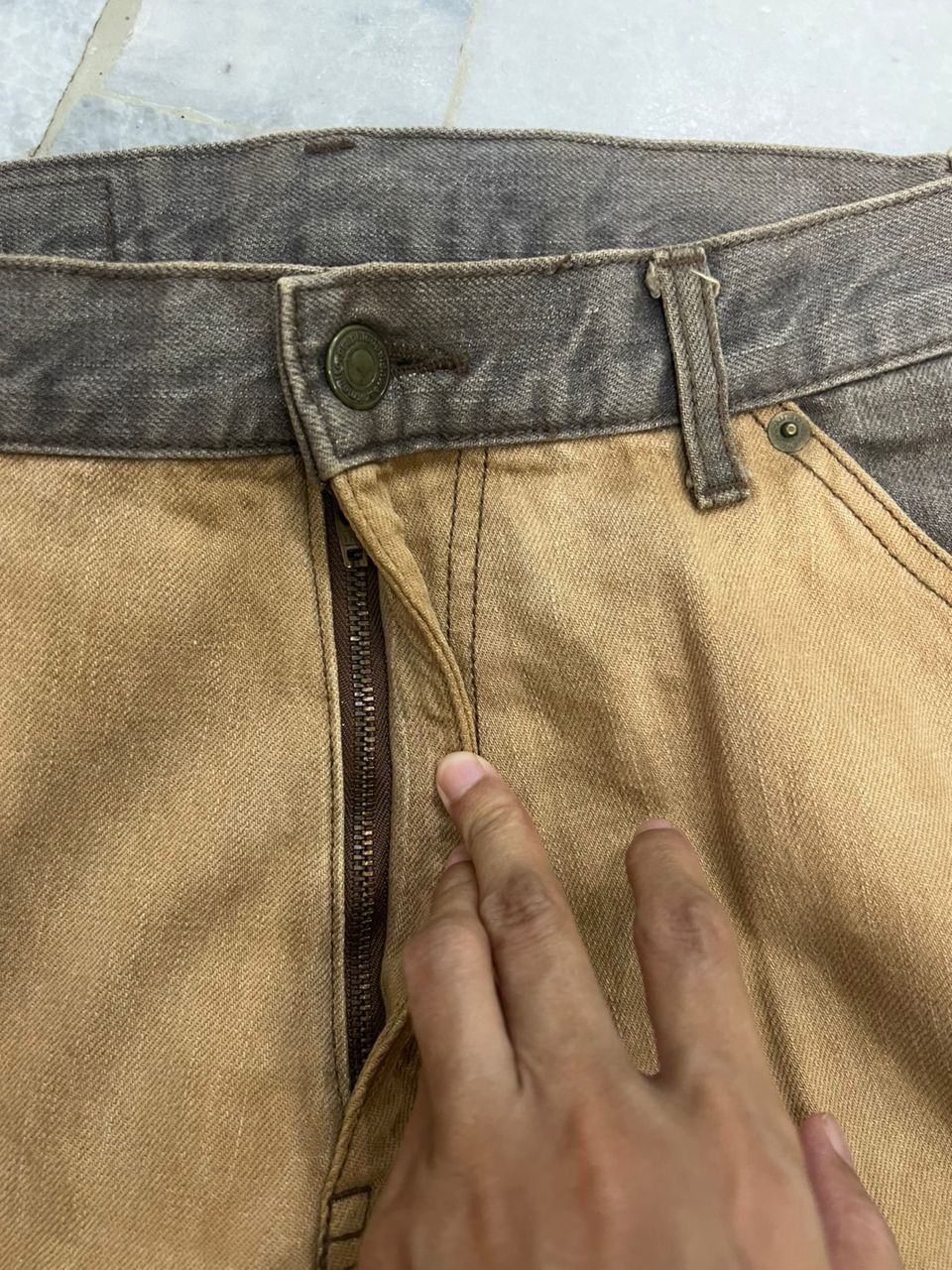 Japanese Brand Japanese Brand Monitor Graphic Design Wear Rockstar Pants Size US 34 / EU 50 - 3 Thumbnail