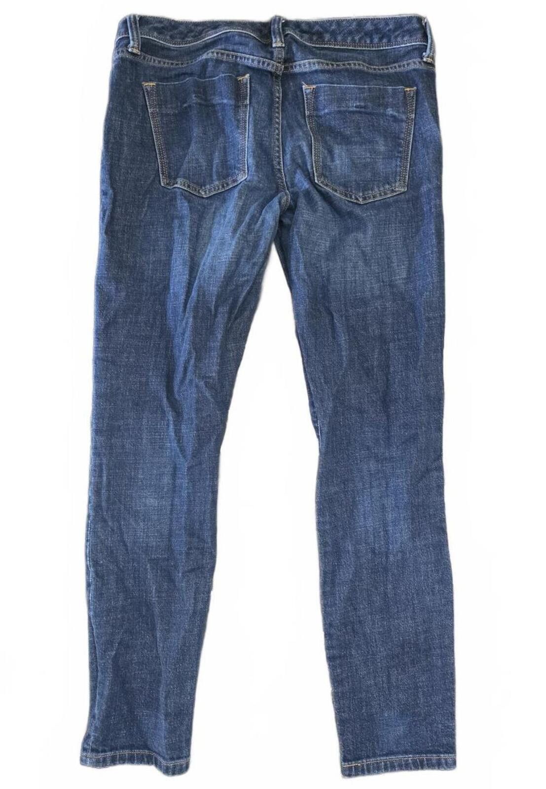 Banana Republic Banana Republic Cropped Straight Ankle Indigo Capri Jeans 28 Size 28" / US 6 / IT 42 - 4 Thumbnail