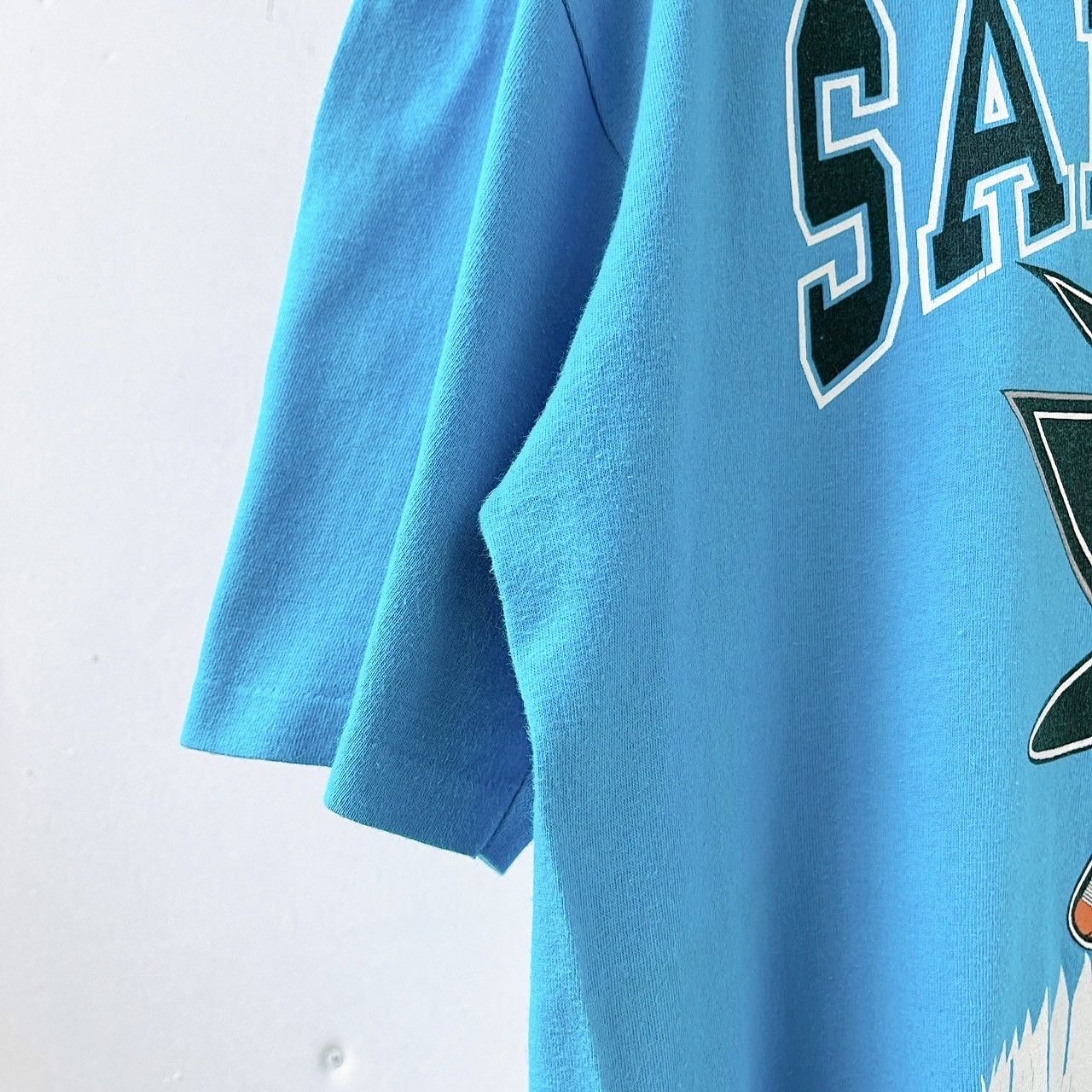 Vintage 90s San Jose Sharks NHL t-shirt/ M Size US M / EU 48-50 / 2 - 5 Thumbnail