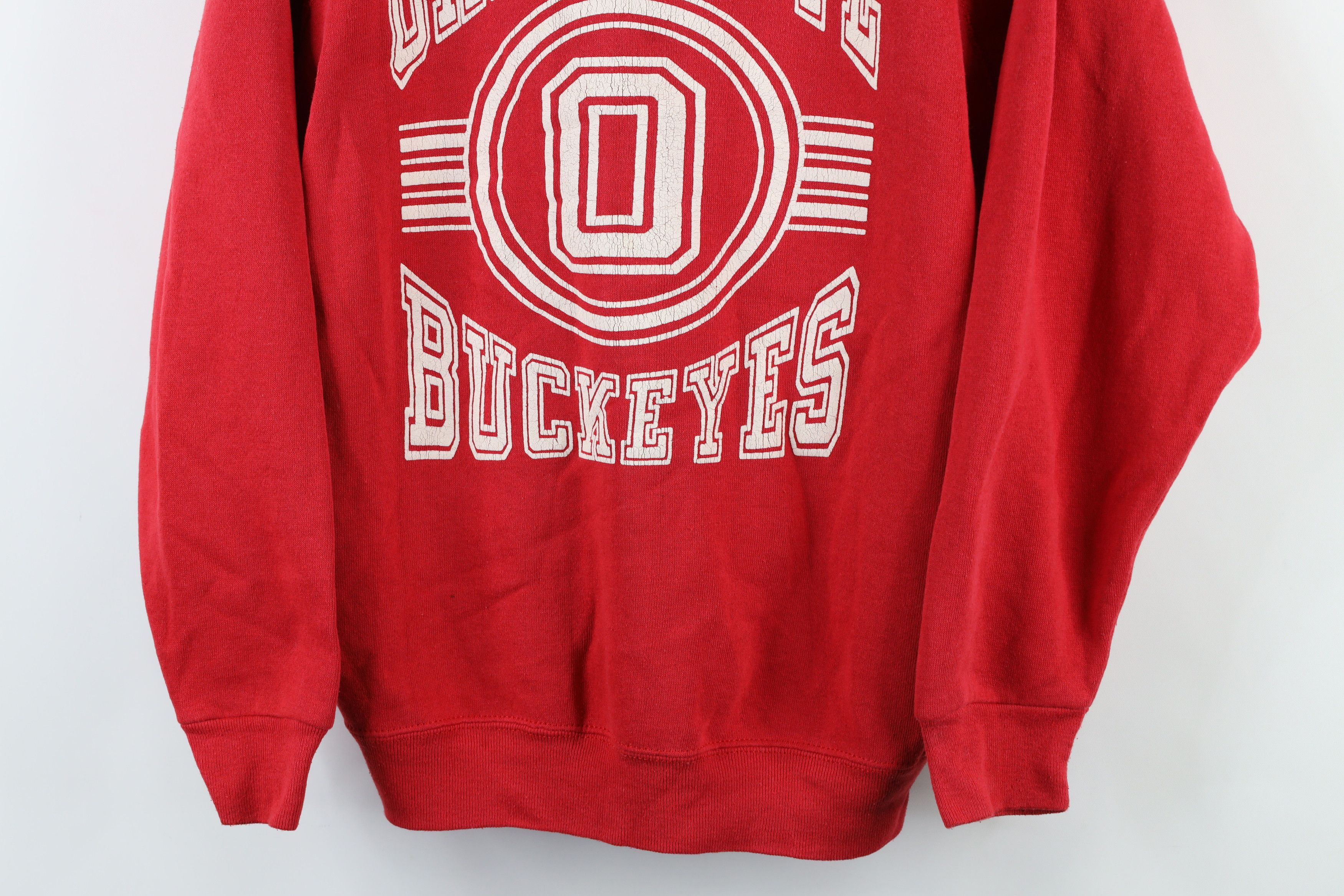 Vintage Vintage 90s Spell Ohio State University Crewneck Sweatshirt Size US L / EU 52-54 / 3 - 3 Thumbnail