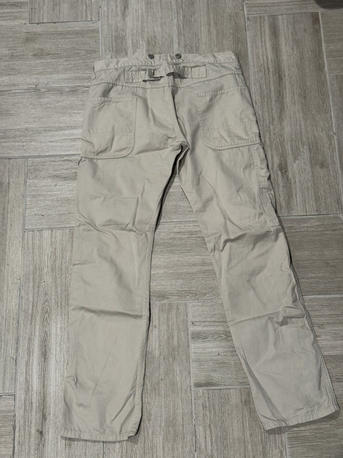 Junya Watanabe Junya Watanabe Khaki Pants Size US 32 / EU 48 - 2 Thumbnail