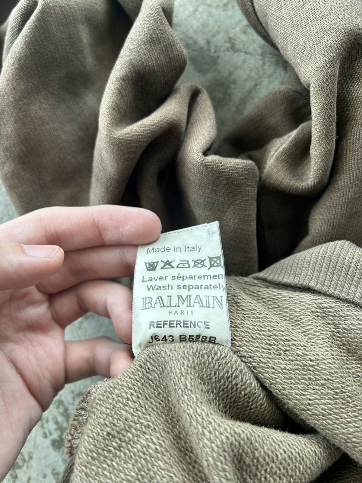 Balmain Balmain Homme AW11 Campaign Zip Up Hoodie Decarnin Size US S / EU 44-46 / 1 - 6 Thumbnail