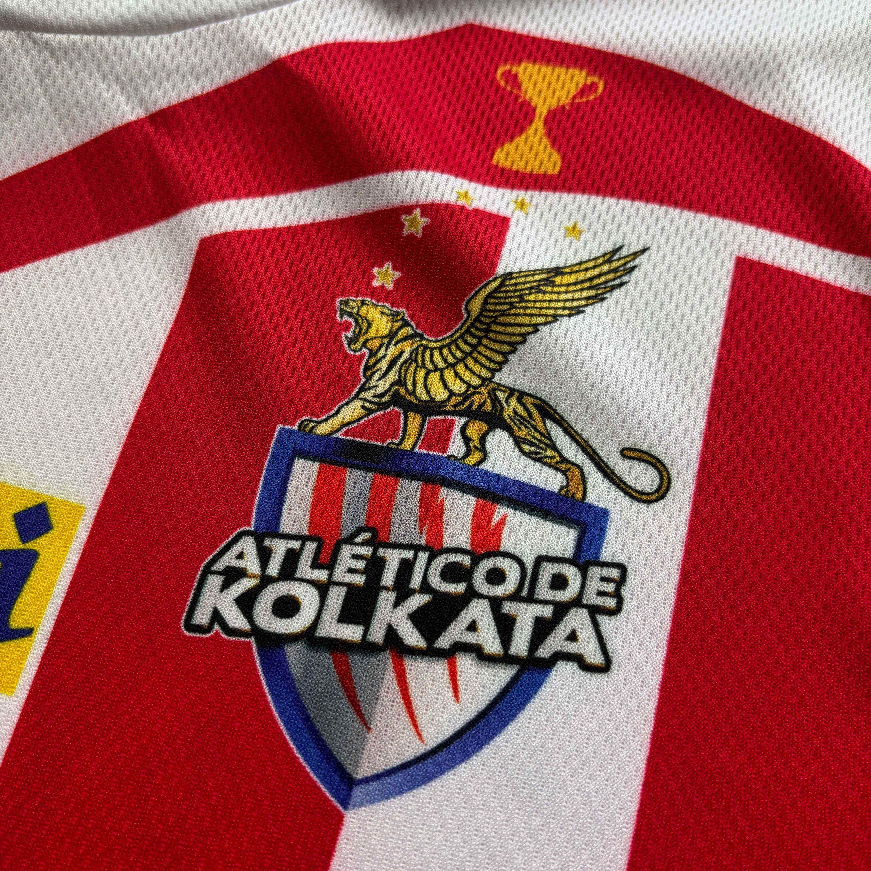 Other MATCH WORN ATK Kolkata 15-16 Nivia Javi Lara football jersey Size US L / EU 52-54 / 3 - 4 Thumbnail