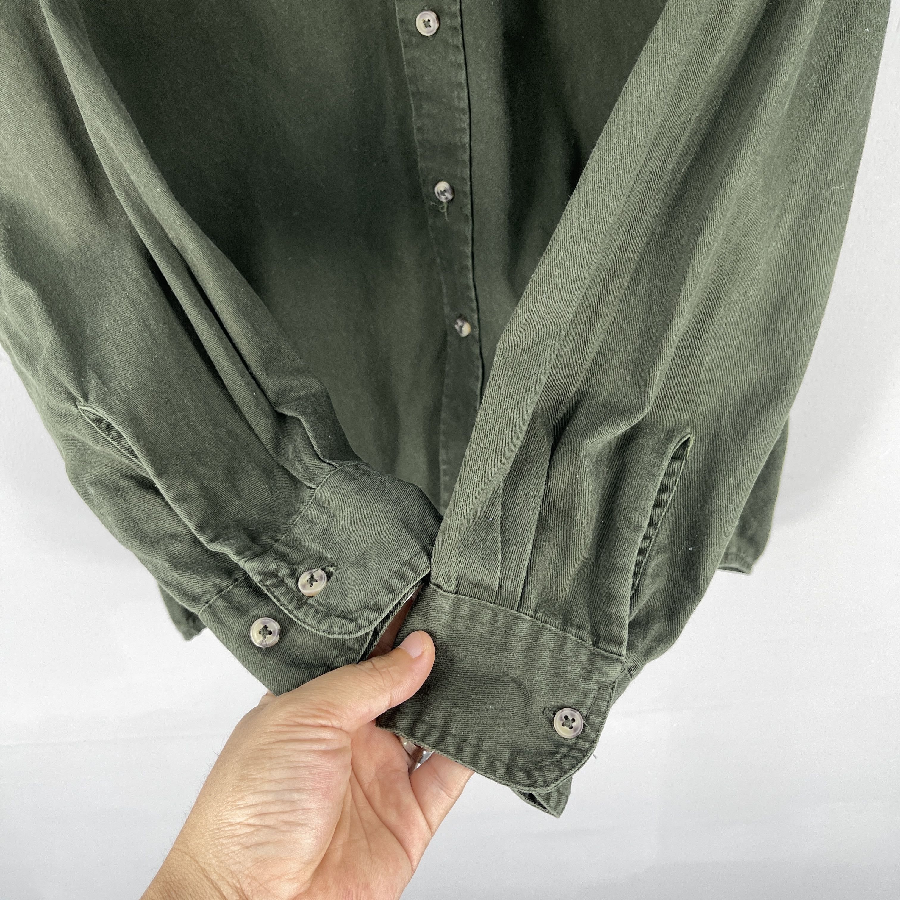 Wrangler Vintage Wrangler Authentic Heavyweight Cotton Work Shirt Size US M / EU 48-50 / 2 - 6 Thumbnail