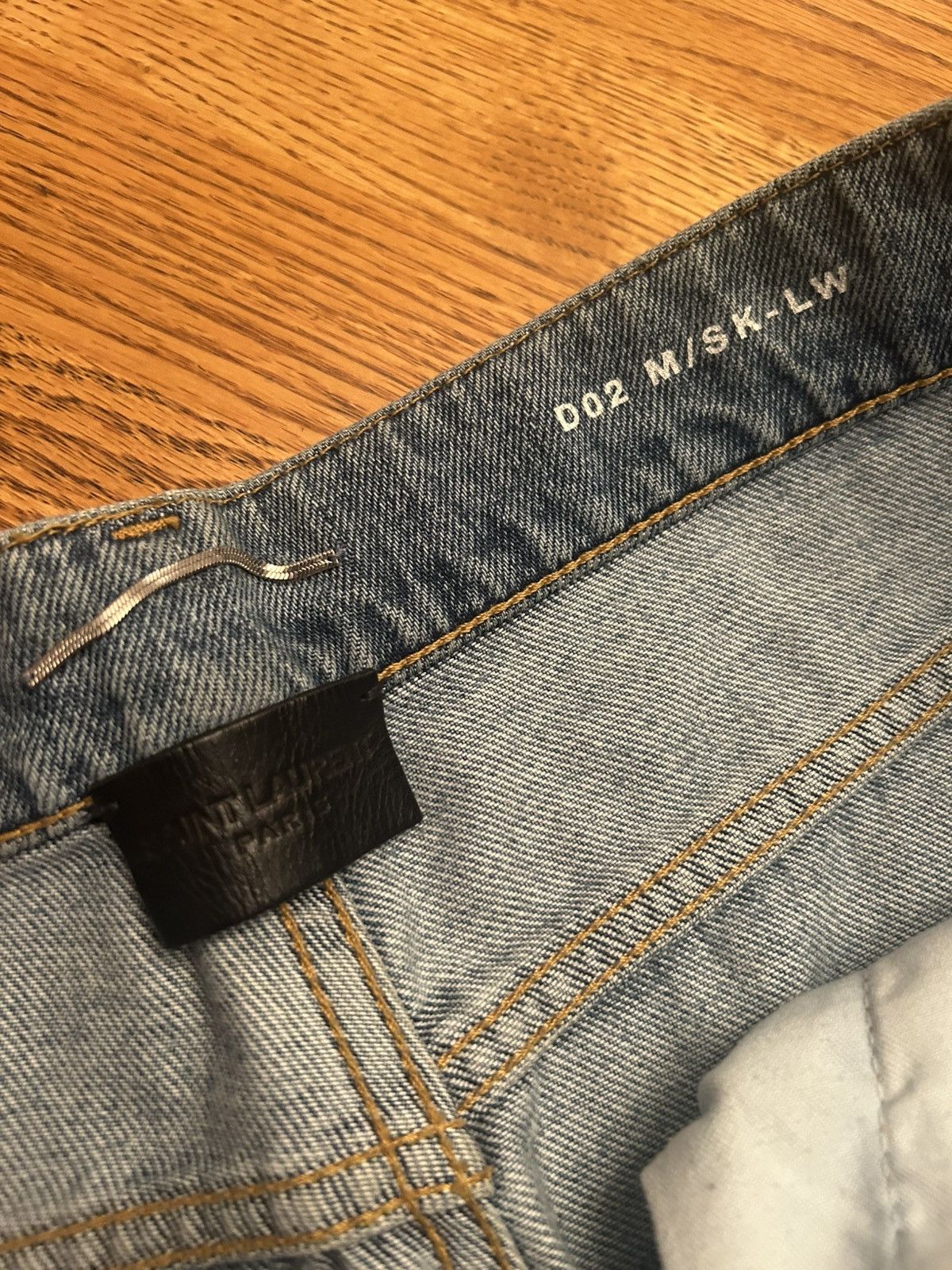 Saint Laurent Paris Saint Laurent SLP 2015FW Double Knee Slashed Jeans Size US 34 / EU 50 - 7 Thumbnail