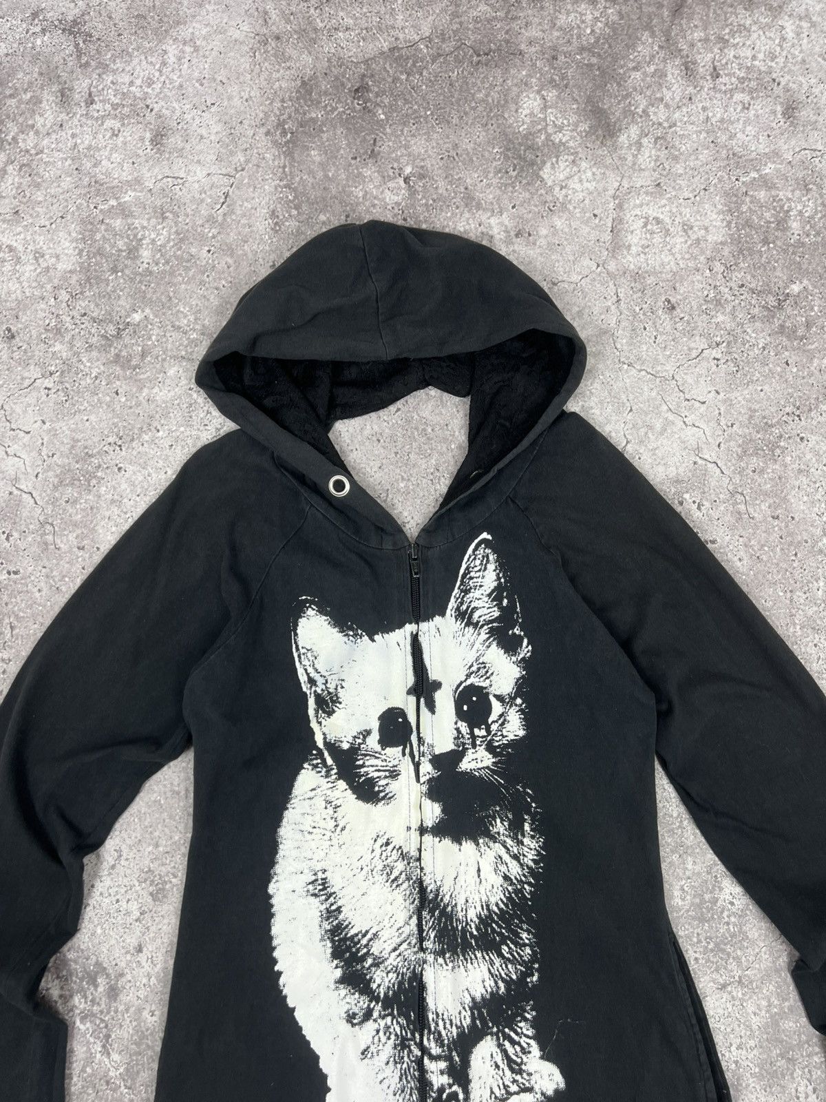 Other Heartless Zip Hoodie Cat Gothic Avant Garde Size S / US 4 / IT 40 - 2 Thumbnail