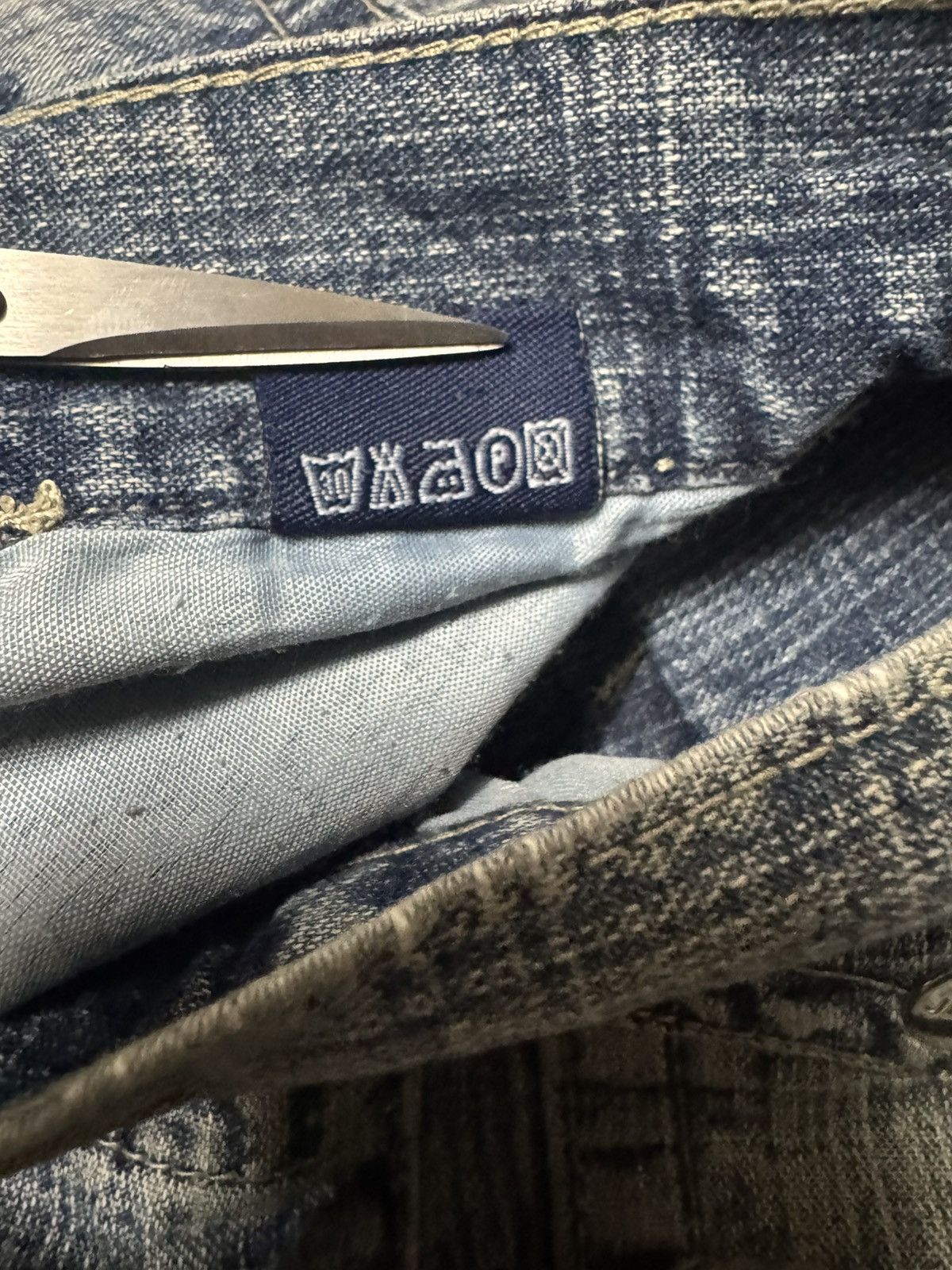 Vintage 💥VINTAGE💥REPLAY BAGGY RUSTY MUD-WASHED BLUE DENIM JEANS Size US 30 / EU 46 - 7 Thumbnail