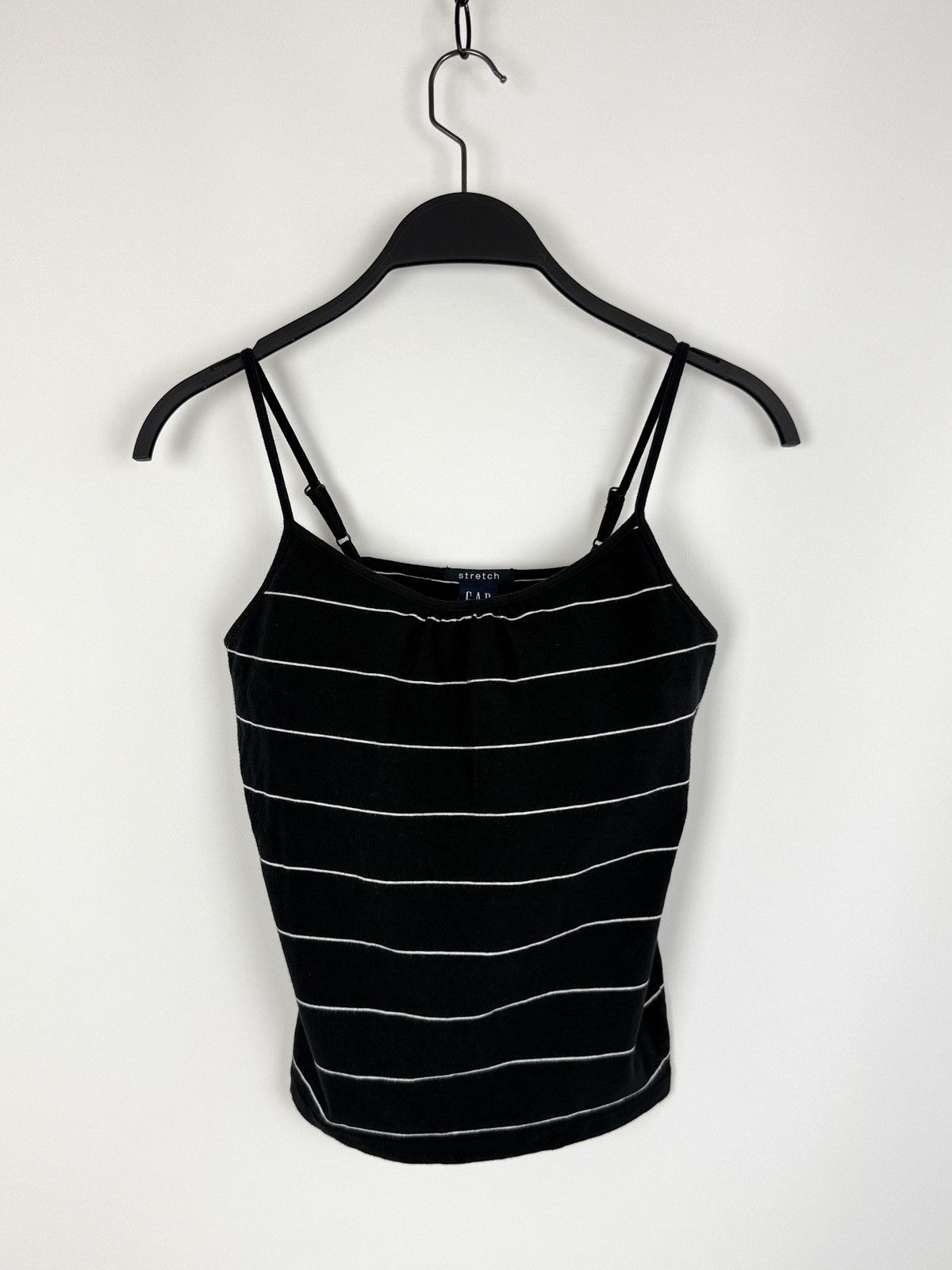 Gap Y2K Vintage Gap Stretch Cotton Stripped Cami Top S Size S / US 4 / IT 40 - 1 Thumbnail