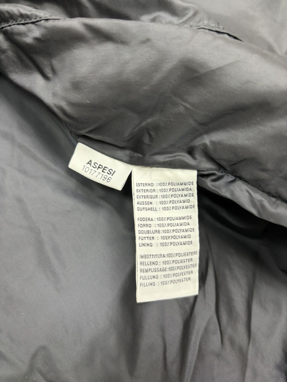 Aspesi Womens jacket Aspesi Size M Color Black Size M / US 6-8 / IT 42-44 - 13 Thumbnail