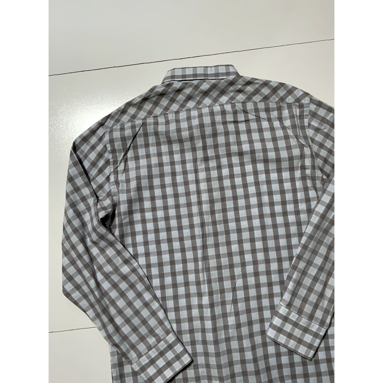 Billy Reid Billy Reid Standard Cut Plaid Cotton Casual Mens Long Sleeve Button Shirt XL Multicolor Size US XL / EU 56 / 4 - 4 Thumbnail
