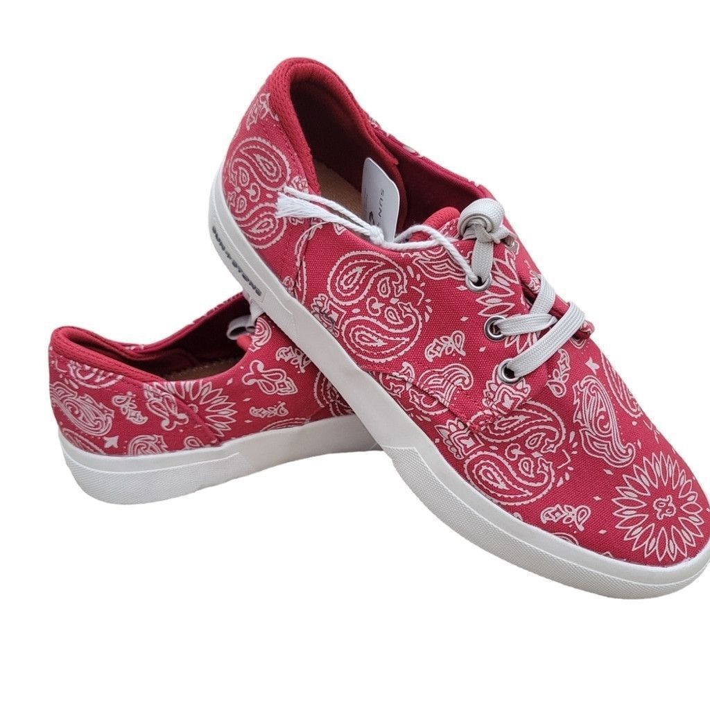 Other Sun Stone Kiva Sneakers Men's. Size 7M. Red/Paisley. NIB Size US 7 / EU 40 - 1 Thumbnail