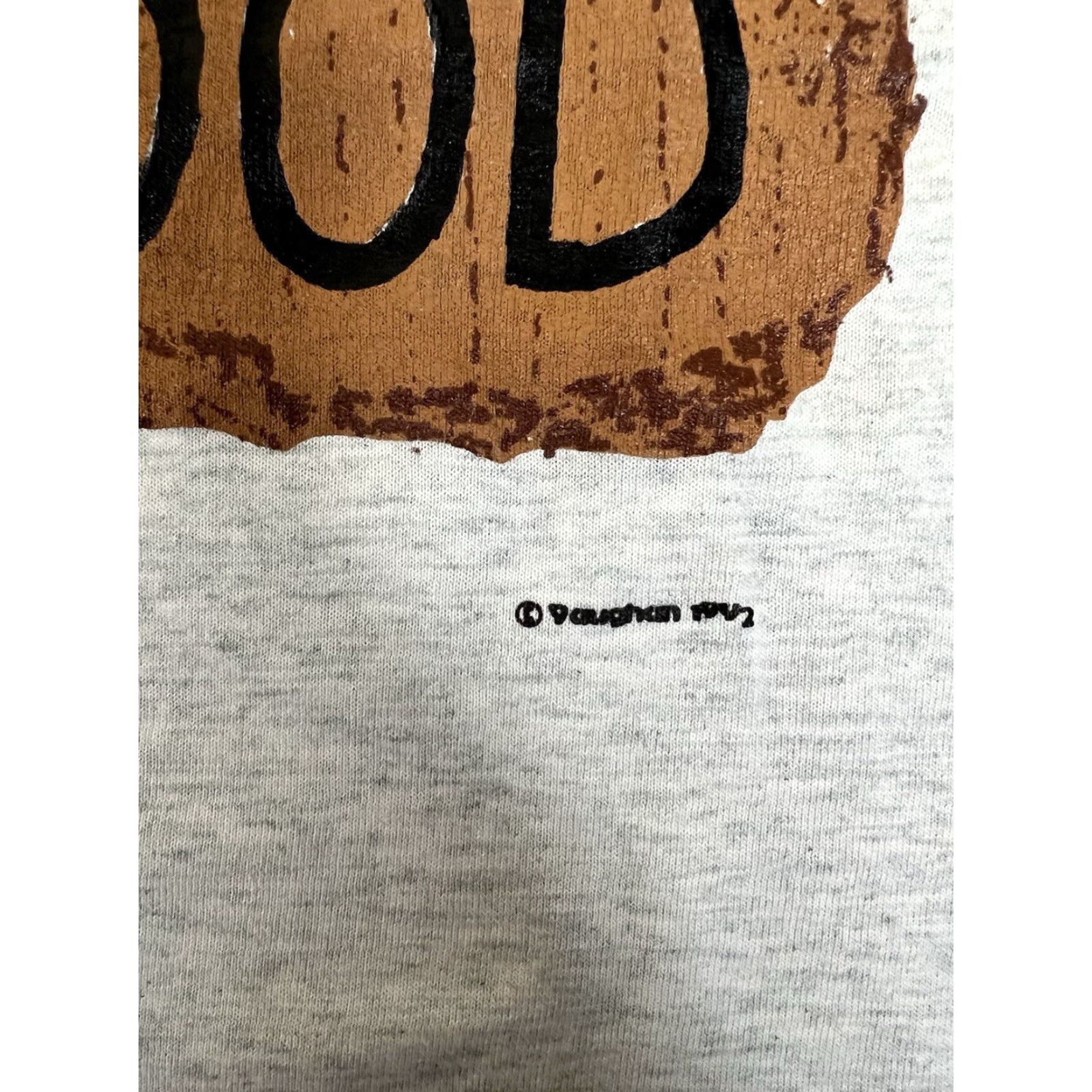 Vintage VINTAGE Will Fly For Food T-Shirt Size Large Pilot Aviation 90s Single Stitch Size US L / EU 52-54 / 3 - 3 Thumbnail