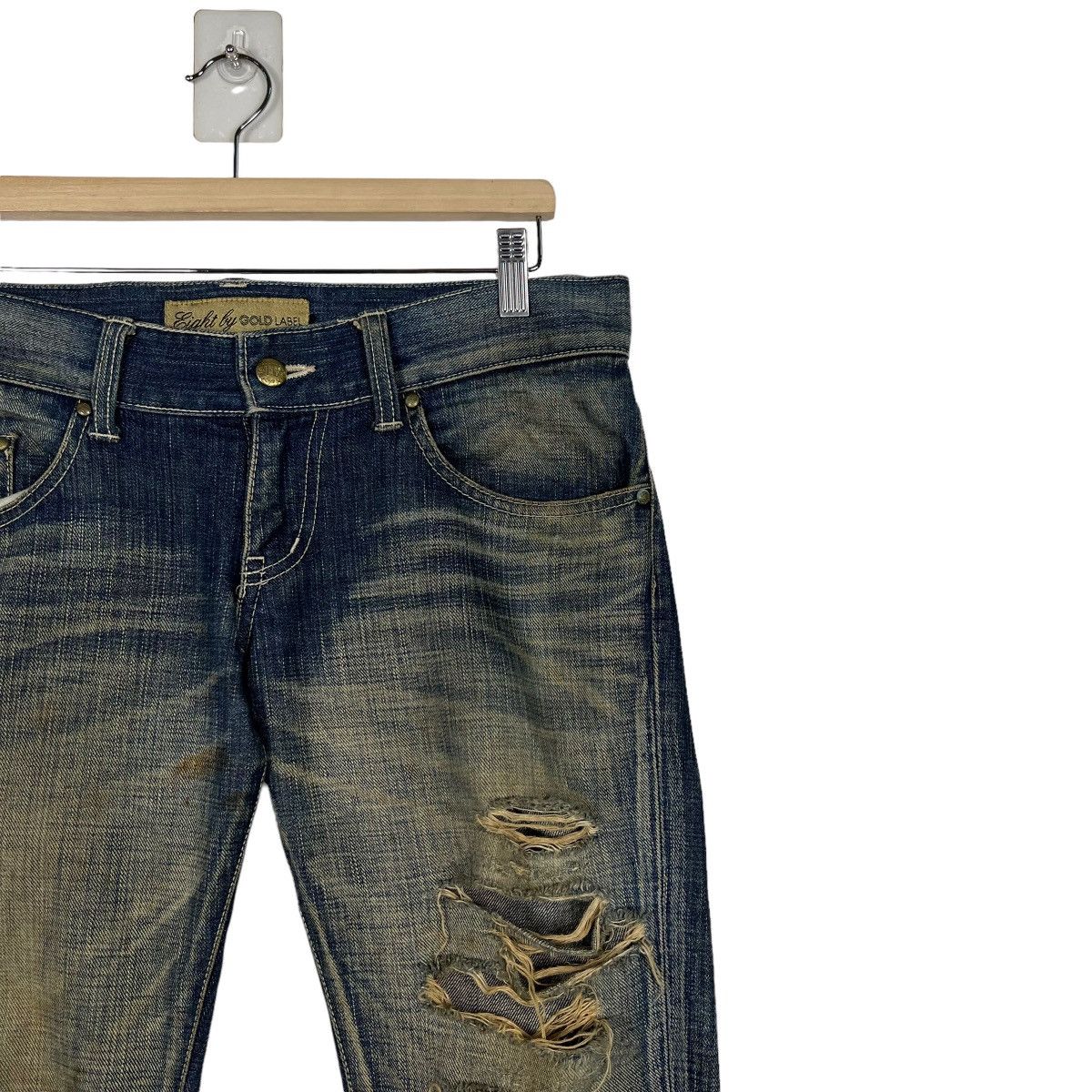 Eight X × Japanese Brand Denim jeans Size US 34 / EU 50 - 5 Thumbnail