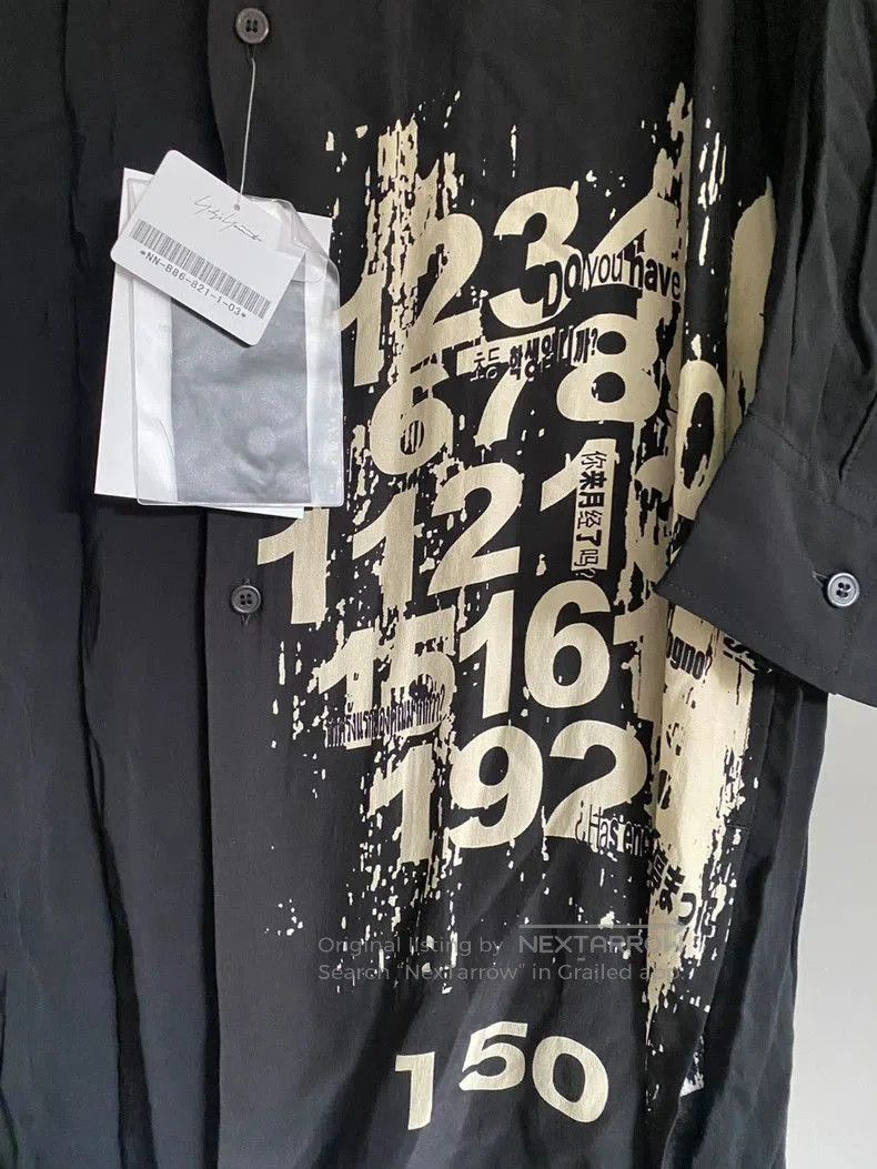 Yohji Yamamoto Yohji Yamamoto 20SS Smoking Print Shirt. Size US M / EU 48-50 / 2 - 7 Thumbnail