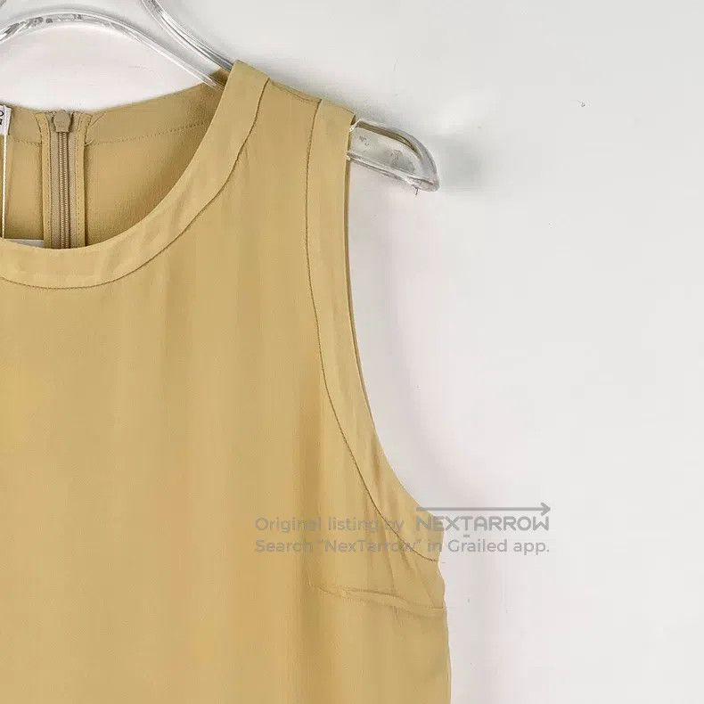 Brunello Cucinelli Brunello Cucinelli Brown cotton round-neck short-sleeve dr Size M / US 6-8 / IT 42-44 - 3 Thumbnail