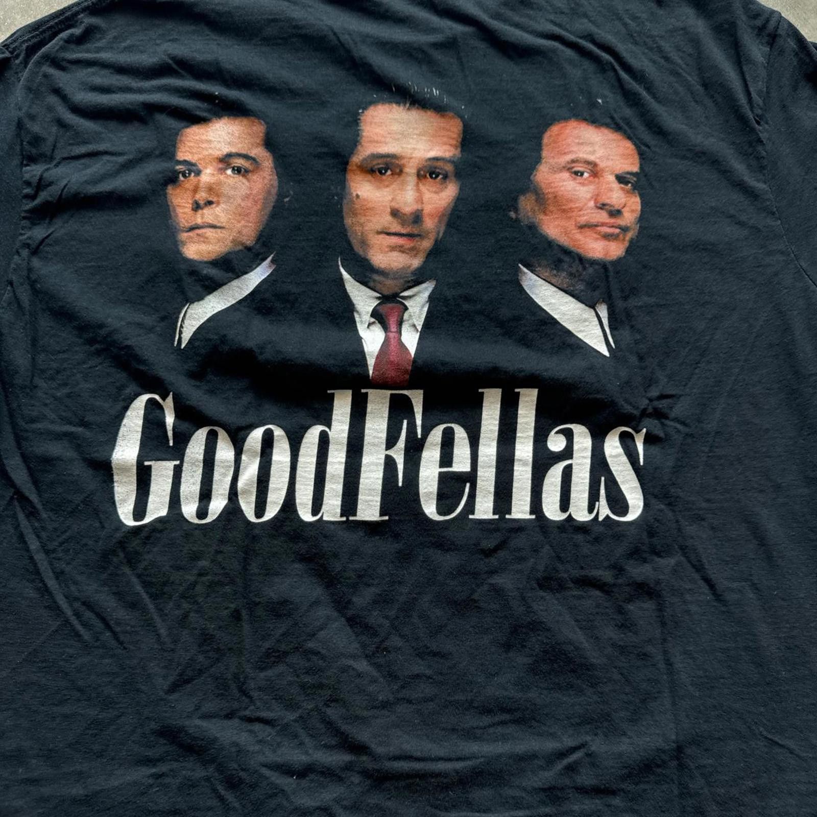 Other Goodfellas Gangster Promotional Y2k Faded T-Shirt Size US XXL / EU 58 / 5 - 4 Thumbnail