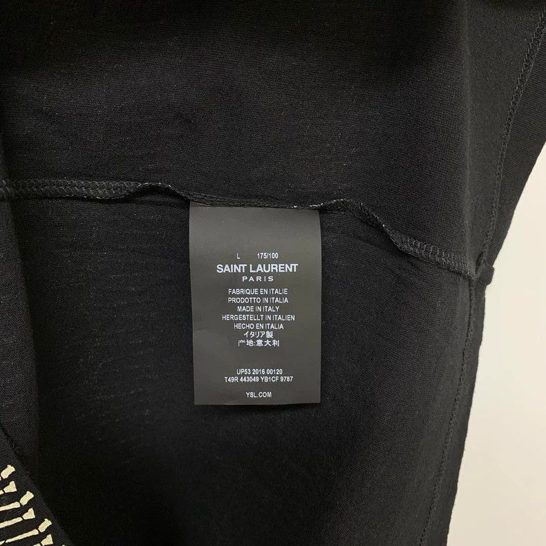 Saint Laurent Paris saint Laurent parisStriped knit short sleeves 2503-Nextarr Size US L / EU 52-54 / 3 - 7 Thumbnail