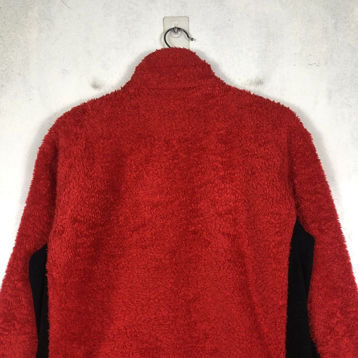 Japanese Brand 📌VINTAGE ZIPPER FLEECE JACKET EDWIN RARE RICH RED Size US XL / EU 56 / 4 - 11 Thumbnail