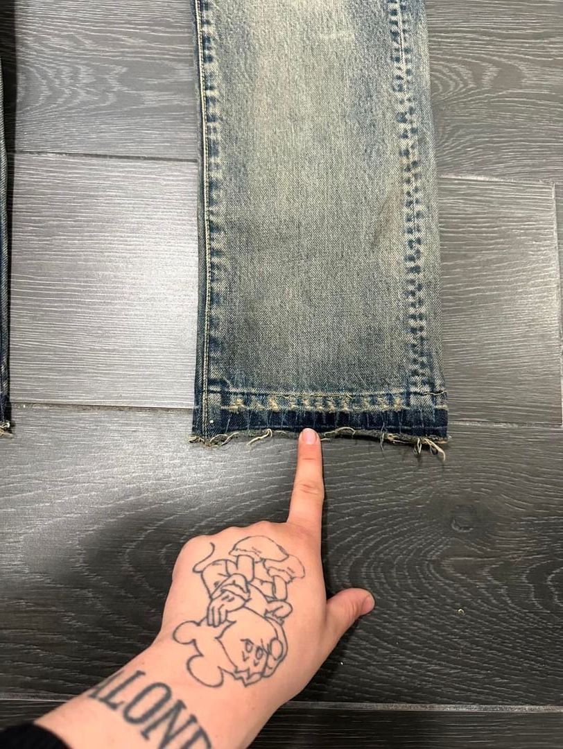 Undercover Undercover 68 Blue Yarn Jeans Size US 34 / EU 50 - 14 Thumbnail