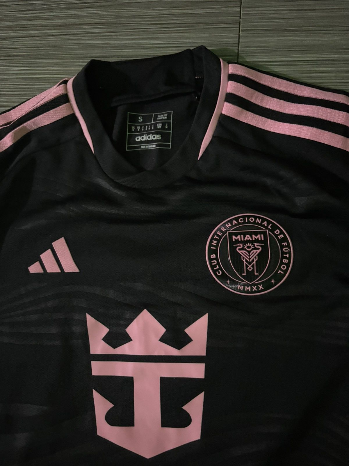 Adidas Inter Miami black and pink Messi jersey 2023/2024 Size US S / EU 44-46 / 1 - 2 Thumbnail