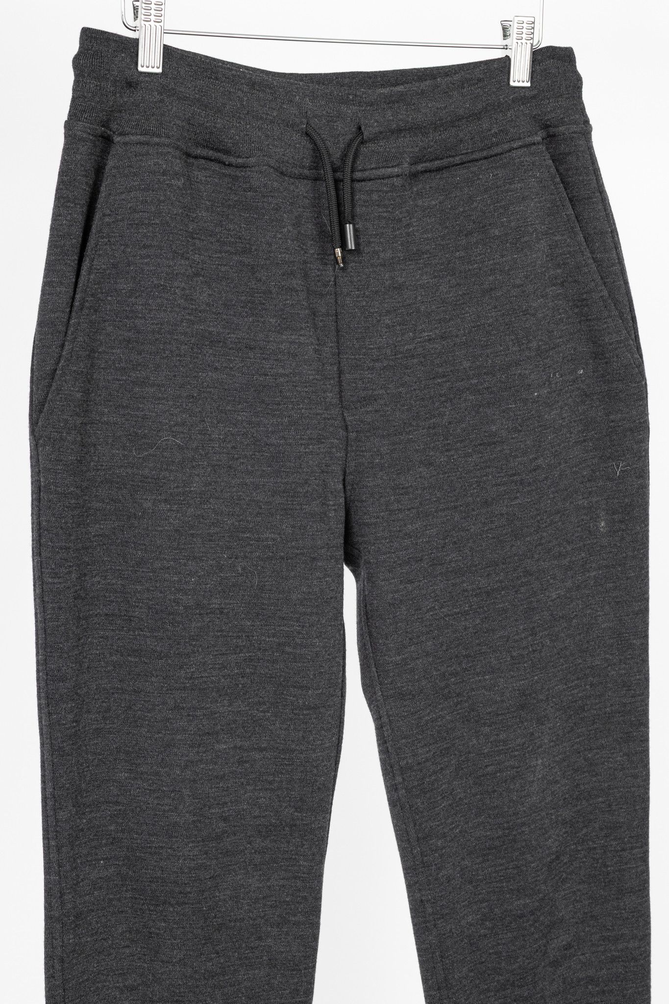 Other ISAIA Dark Grey Wool & Cotton Drawstring Trackpants Size 29" - 3 Thumbnail