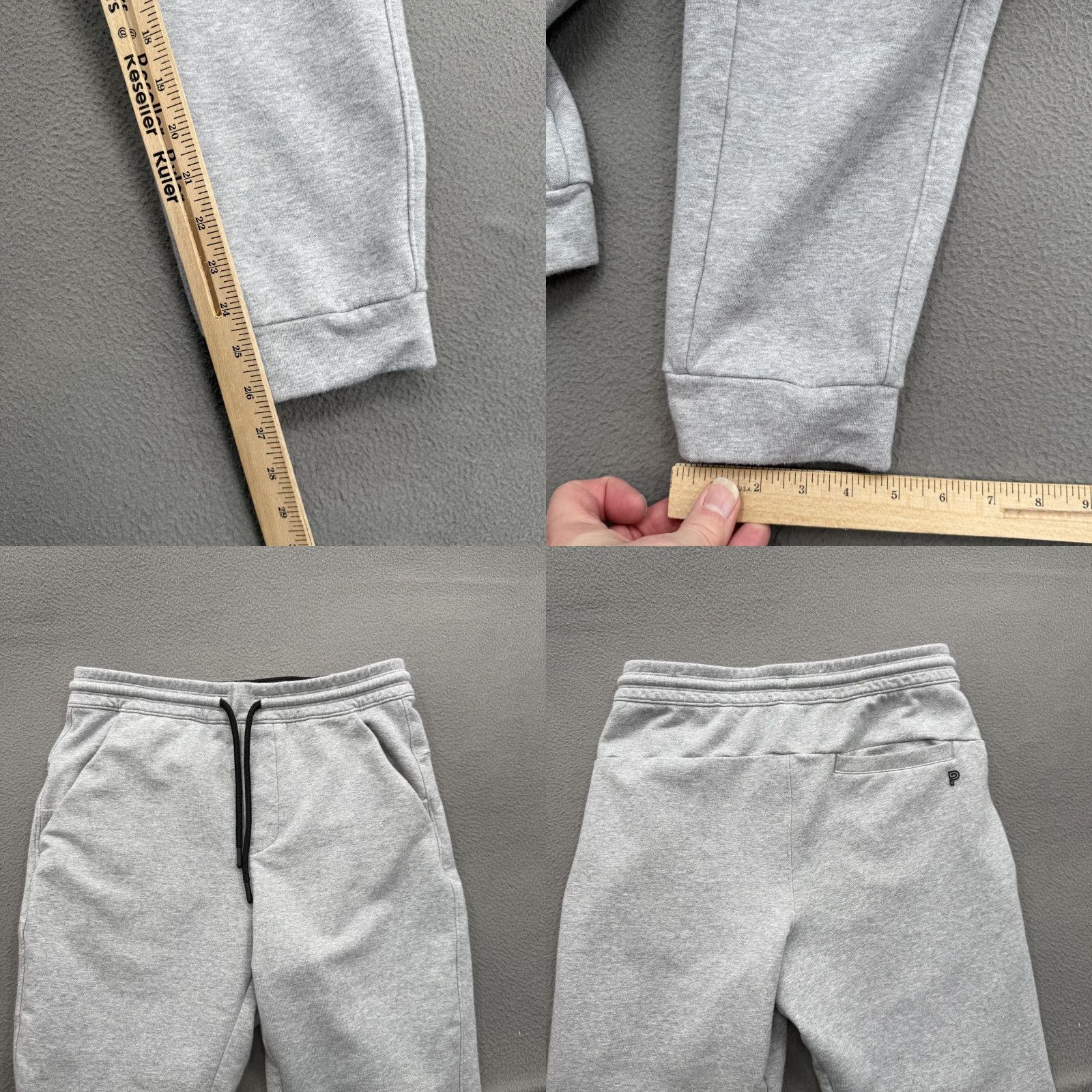Vintage Public Rec Pants Mens 32 Gray Jogger Sweatpants Pima Cotton Stretch Athletic Size US 32 / EU 48 - 8 Thumbnail