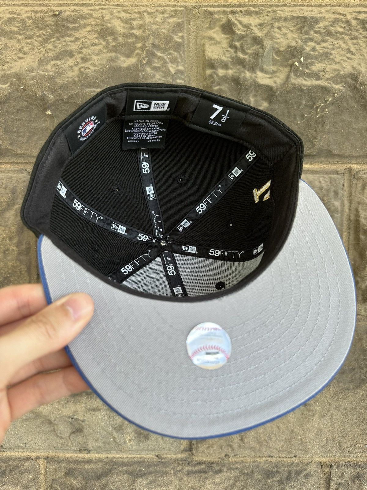 MLB × New Era × Supreme 7 1/8 Shohei Ohtani Los Angeles Dodgers New Era Fitted Cap Size ONE SIZE - 11 Thumbnail