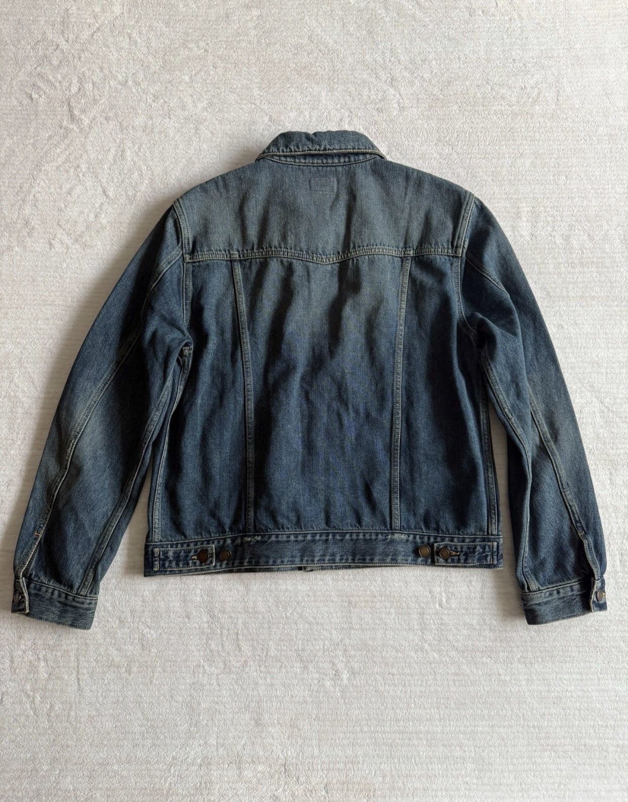 Saint Laurent Paris × Yves Saint Laurent Saint Laurent washed light blue denim jacket2412-Nextarrow Size US XL / EU 56 / 4 - 3 Thumbnail