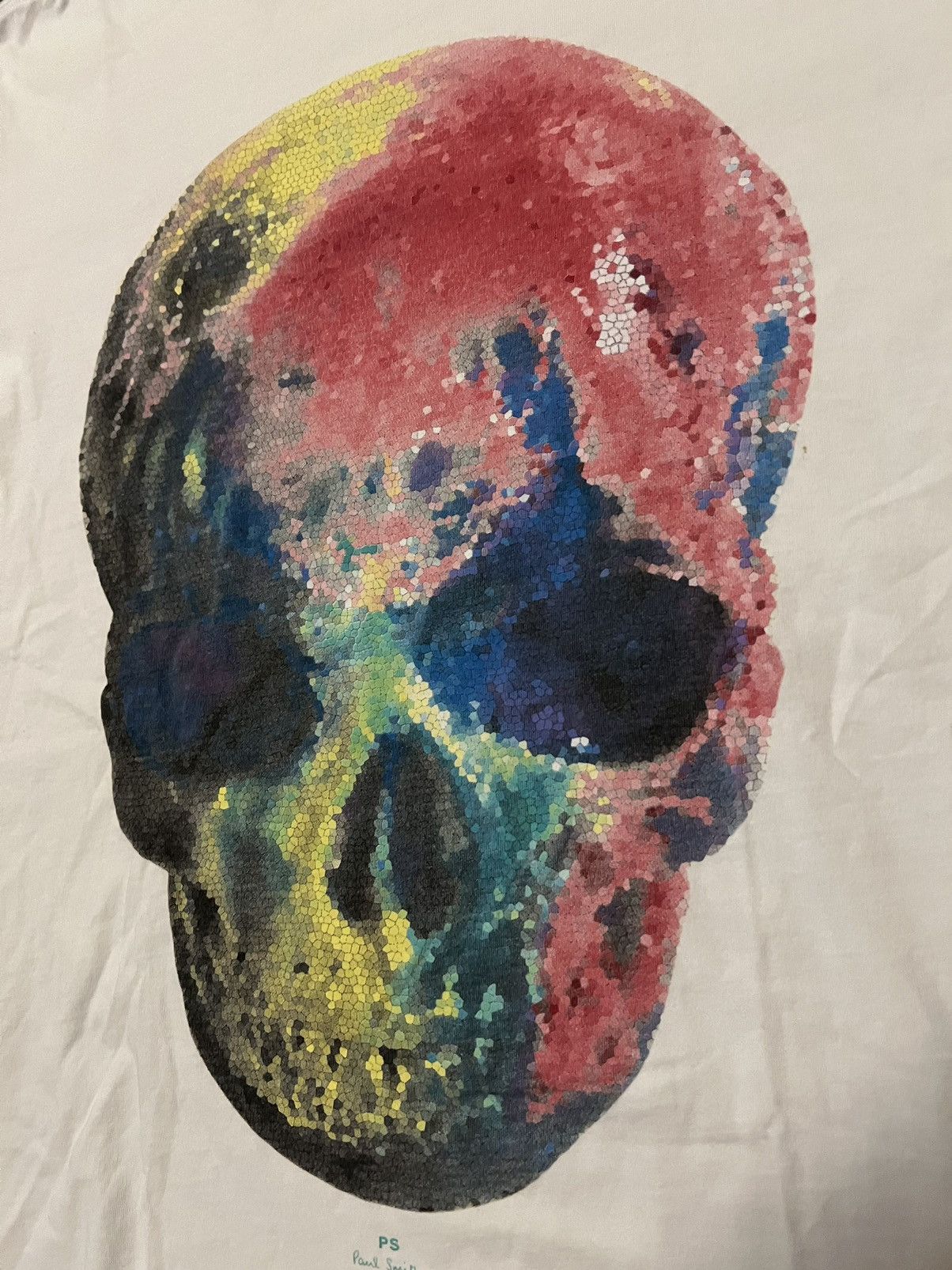 Paul Smith Paul Smith Mosaic Skull Shirt size Large Size L / US 10 / IT 46 - 2 Thumbnail